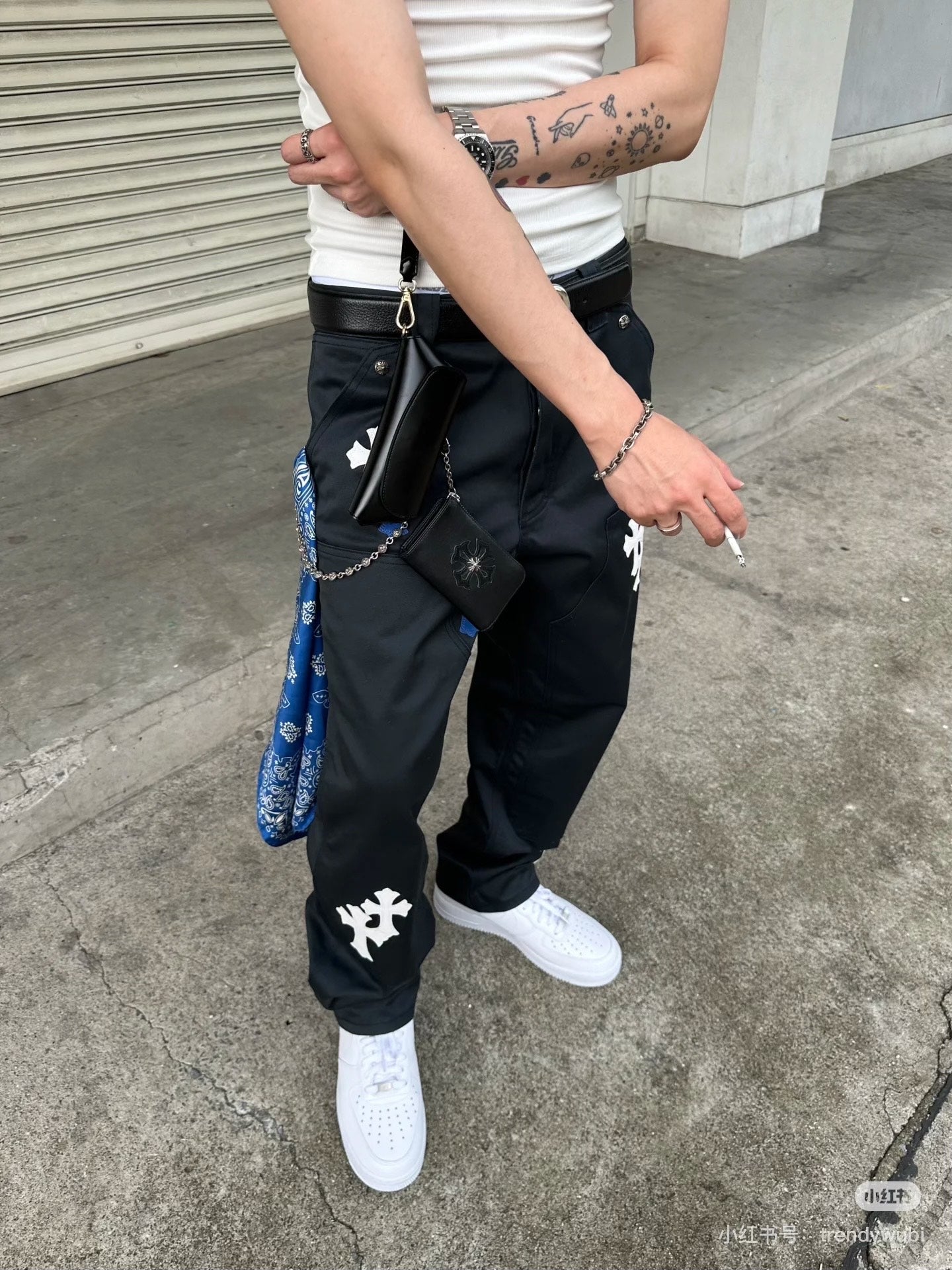 LuxluxHouse Best Quality Clothes Pants Chrome Hearts