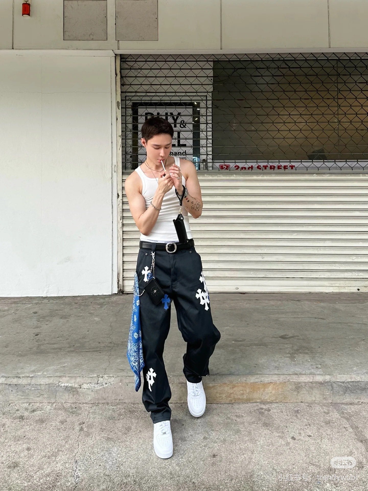 LuxluxHouse Best Quality Clothes Pants Chrome Hearts