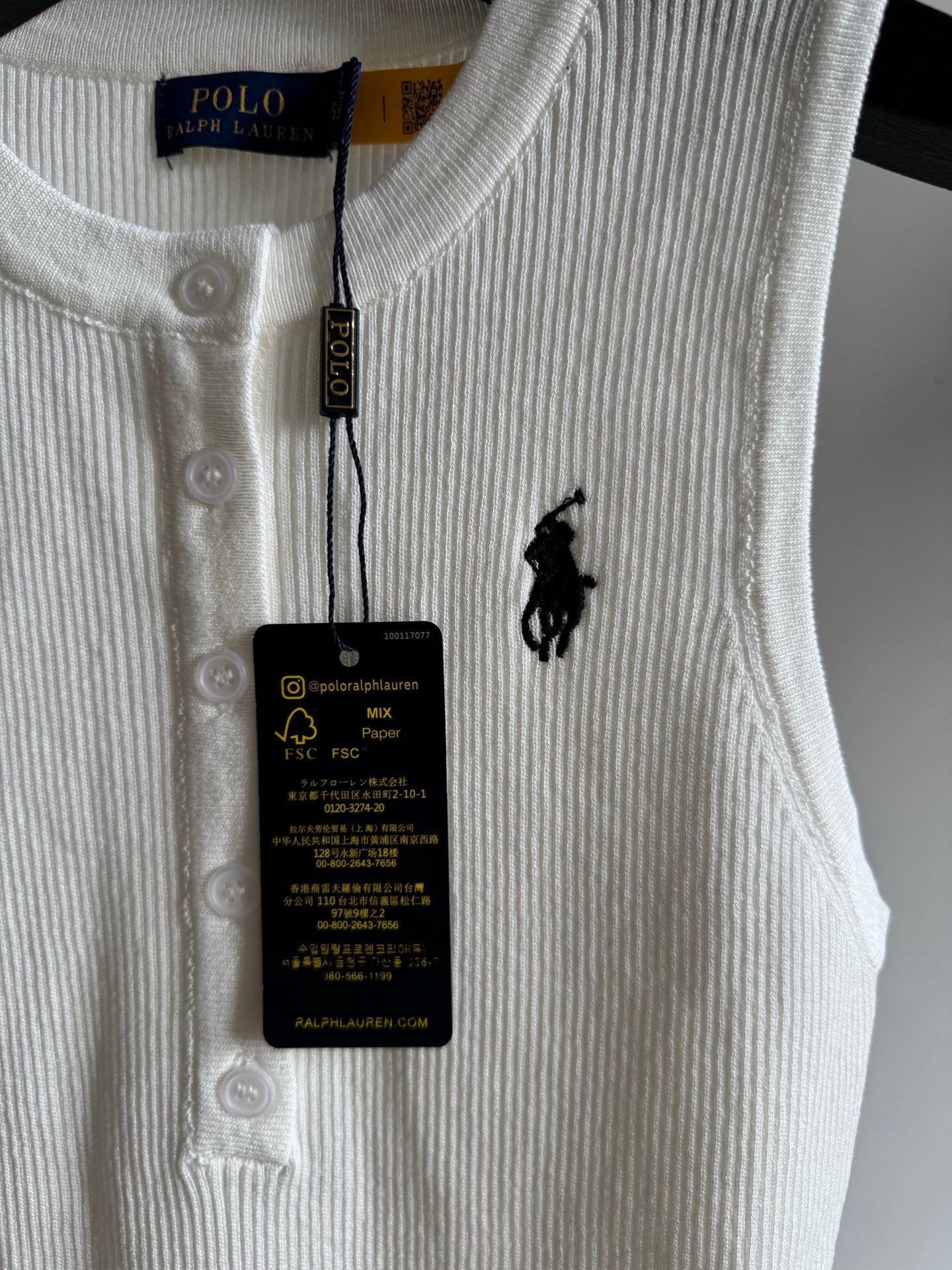 LuxluxHouse Best Quality Clothes Tank Ralph Lauren