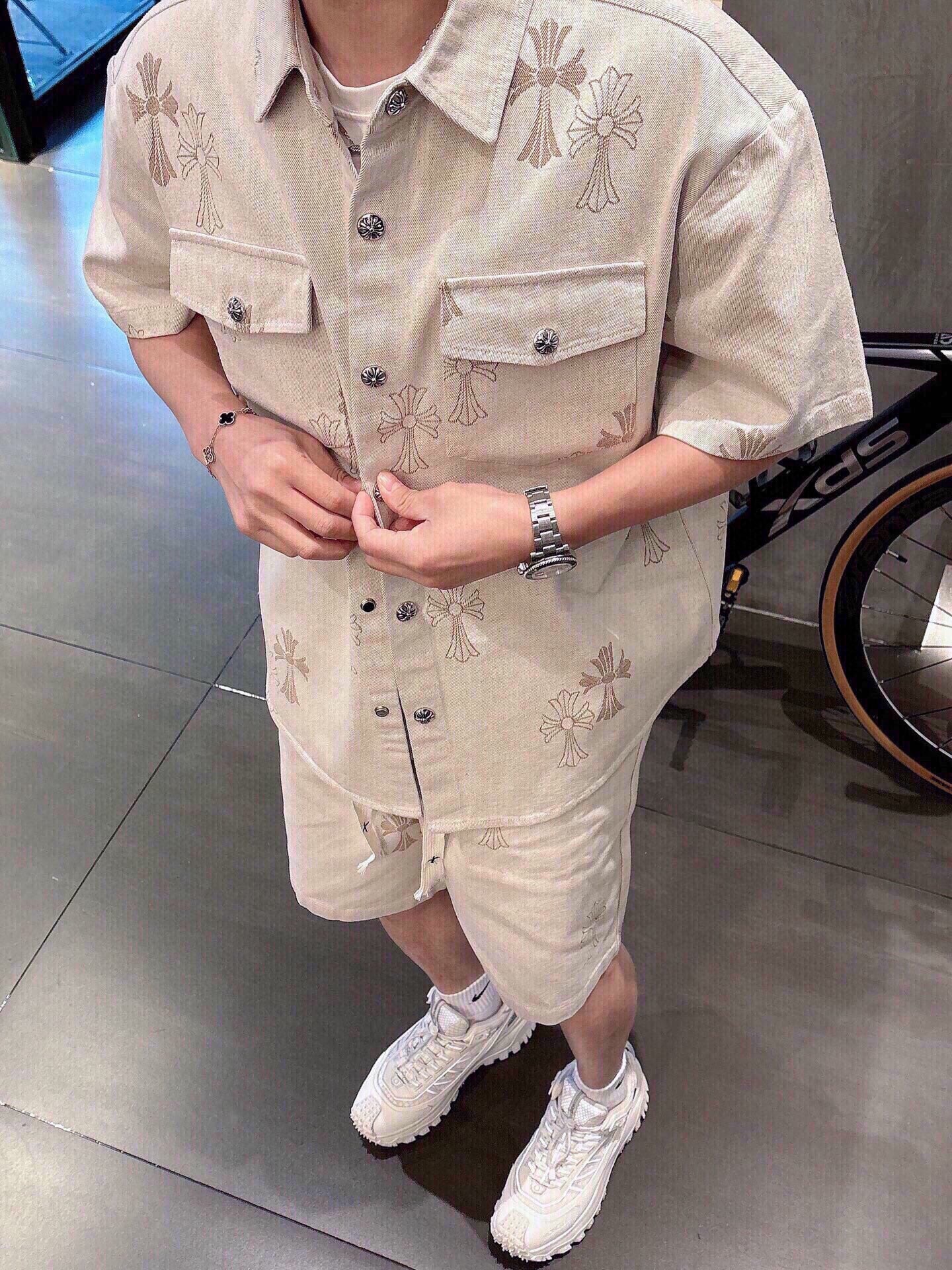 LuxluxHouse Best Quality Clothes Shirts&Polo Chrome Hearts