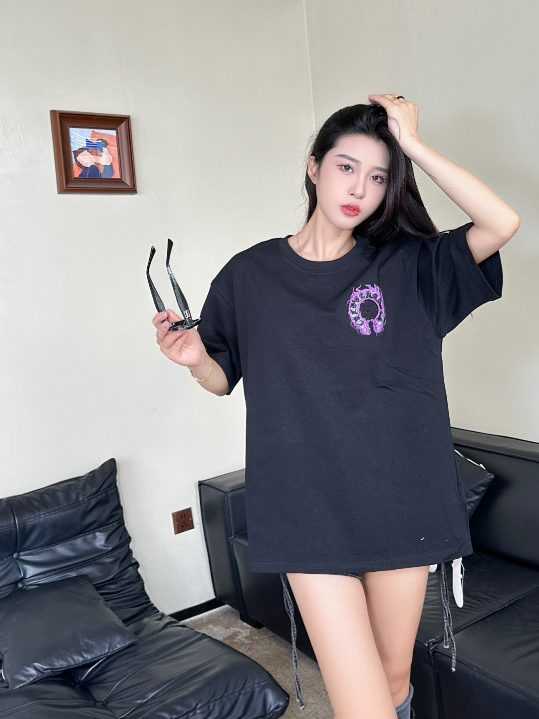 LuxluxHouse Best Quality Clothes Chrome Hearts T-shirt