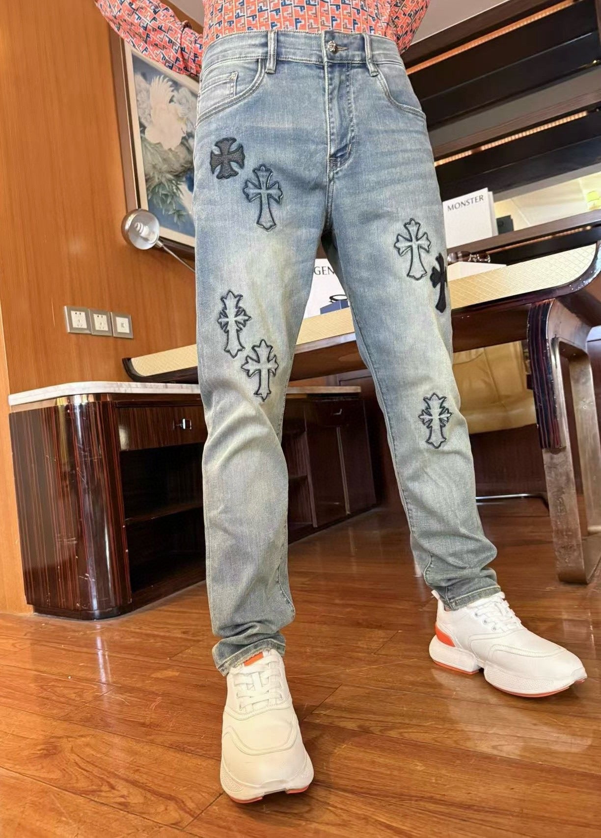 LuxluxHouse Best Quality Clothes Pants Chrome Hearts