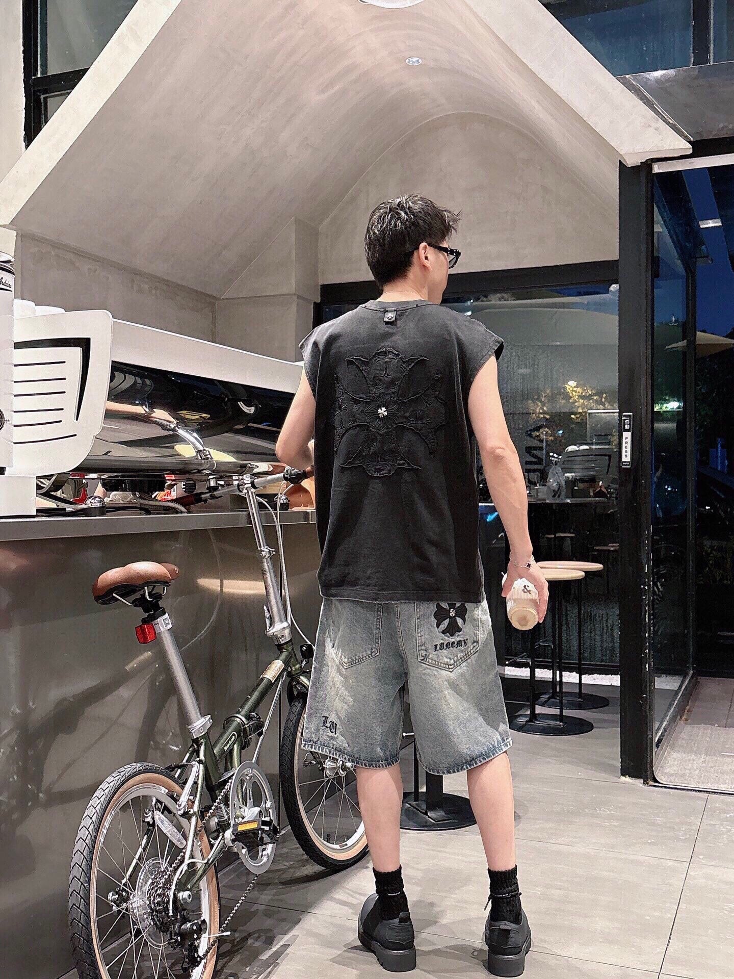LuxluxHouse Best Quality Clothes Pants Chrome Hearts