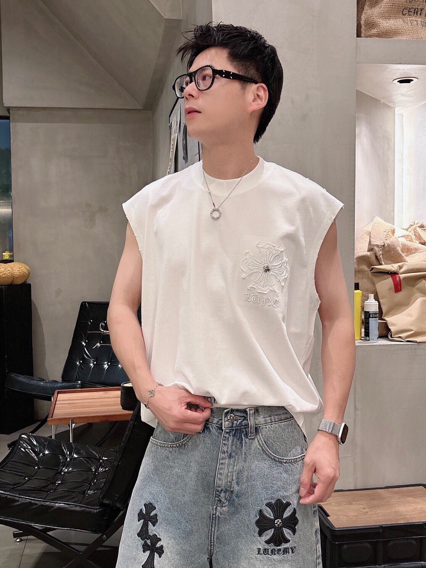 LuxluxHouse Best Quality Clothes Pants Chrome Hearts