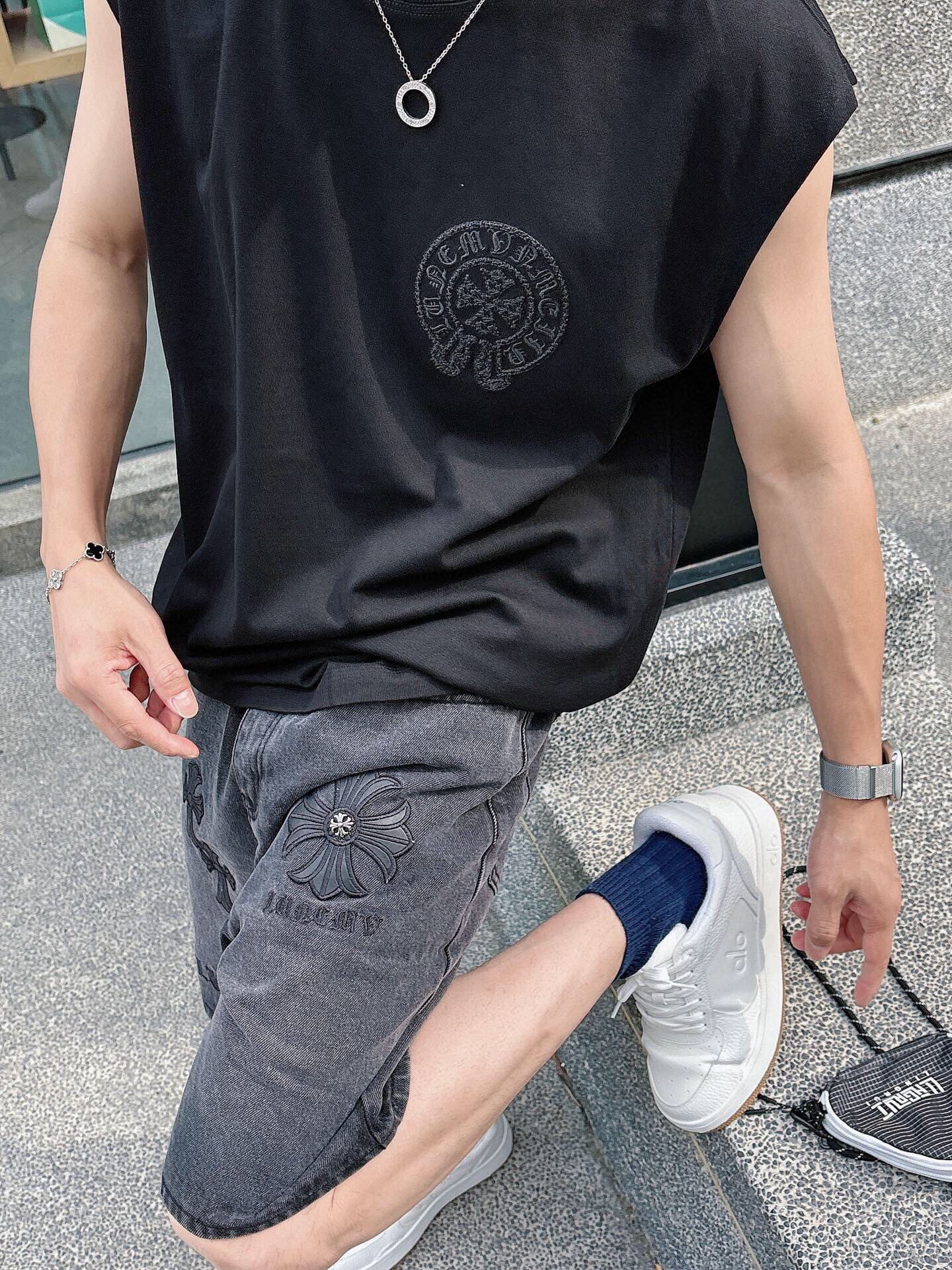 LuxluxHouse Best Quality Clothes Pants Chrome Hearts