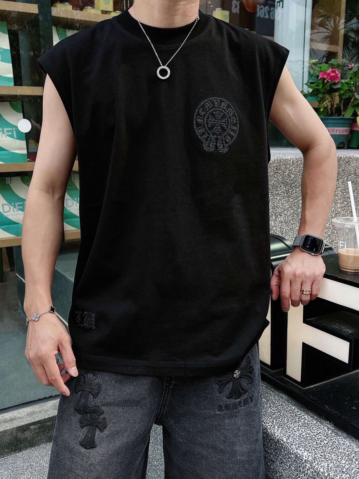 LuxluxHouse Best Quality Clothes Pants Chrome Hearts
