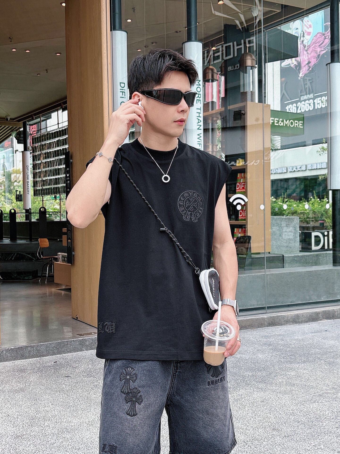 LuxluxHouse Best Quality Clothes Pants Chrome Hearts
