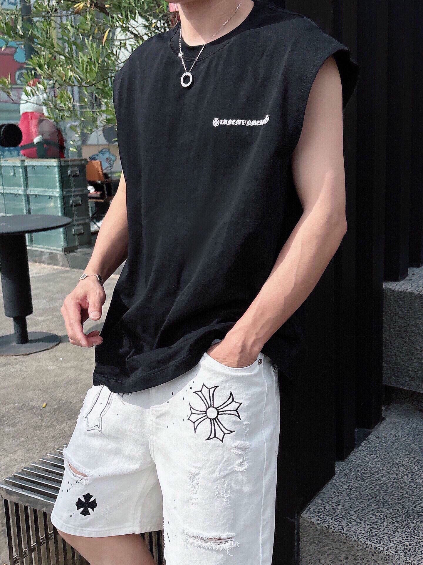 LuxluxHouse Best Quality Clothes Pants Chrome Hearts