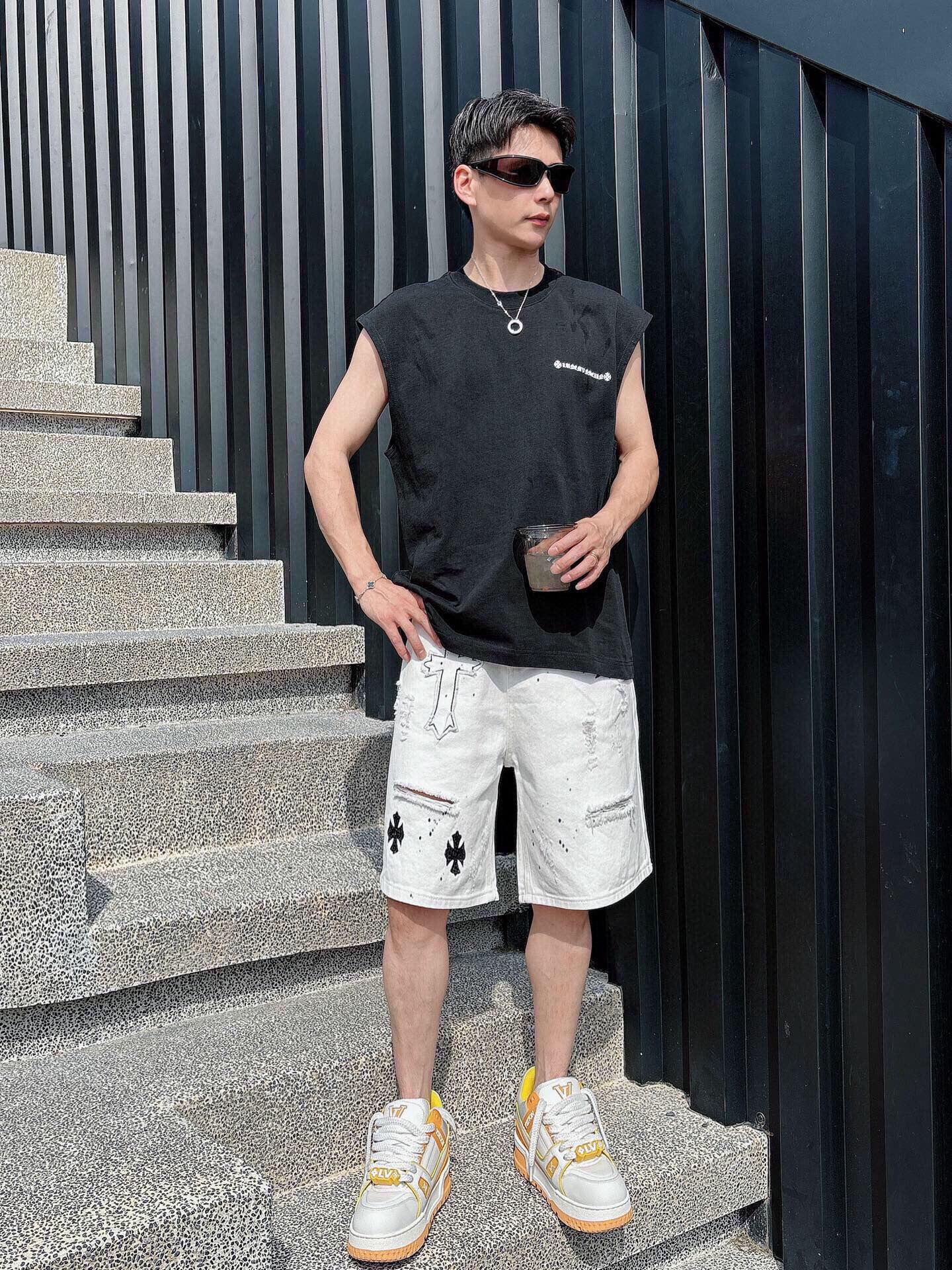 LuxluxHouse Best Quality Clothes Pants Chrome Hearts
