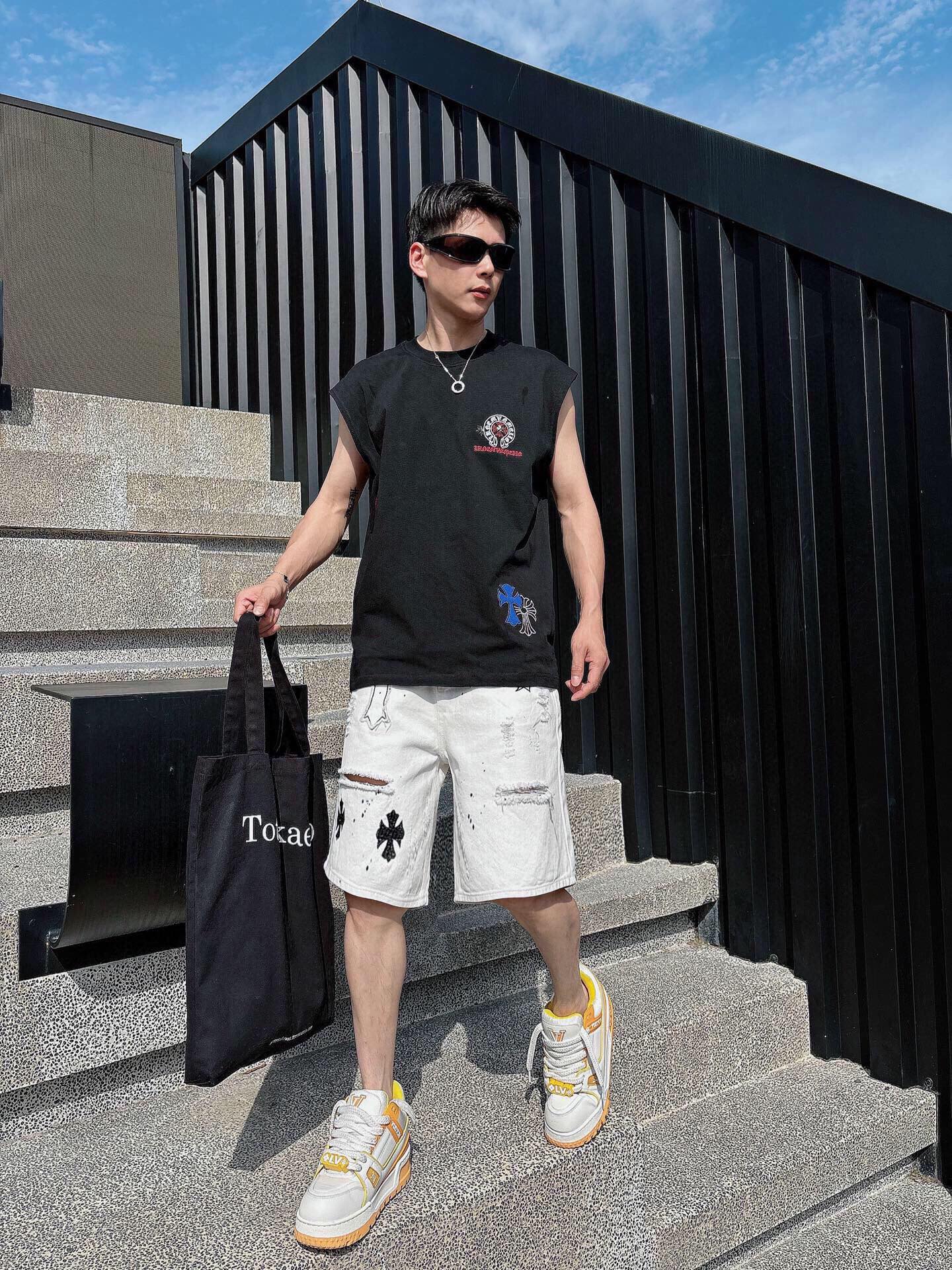 LuxluxHouse Best Quality Clothes Pants Chrome Hearts