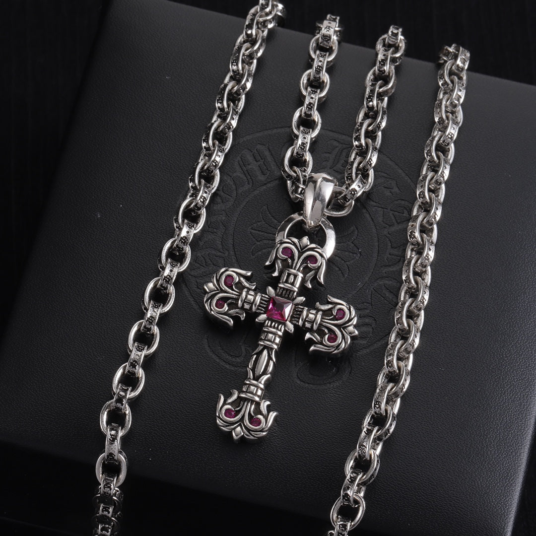 LuxluxHouse Best Quality Accessories Necklace Chrome Hearts