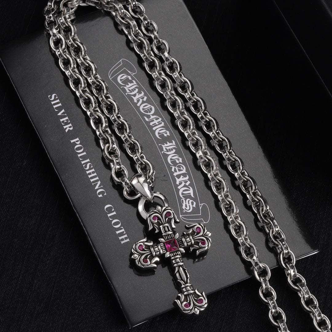 LuxluxHouse Best Quality Accessories Necklace Chrome Hearts