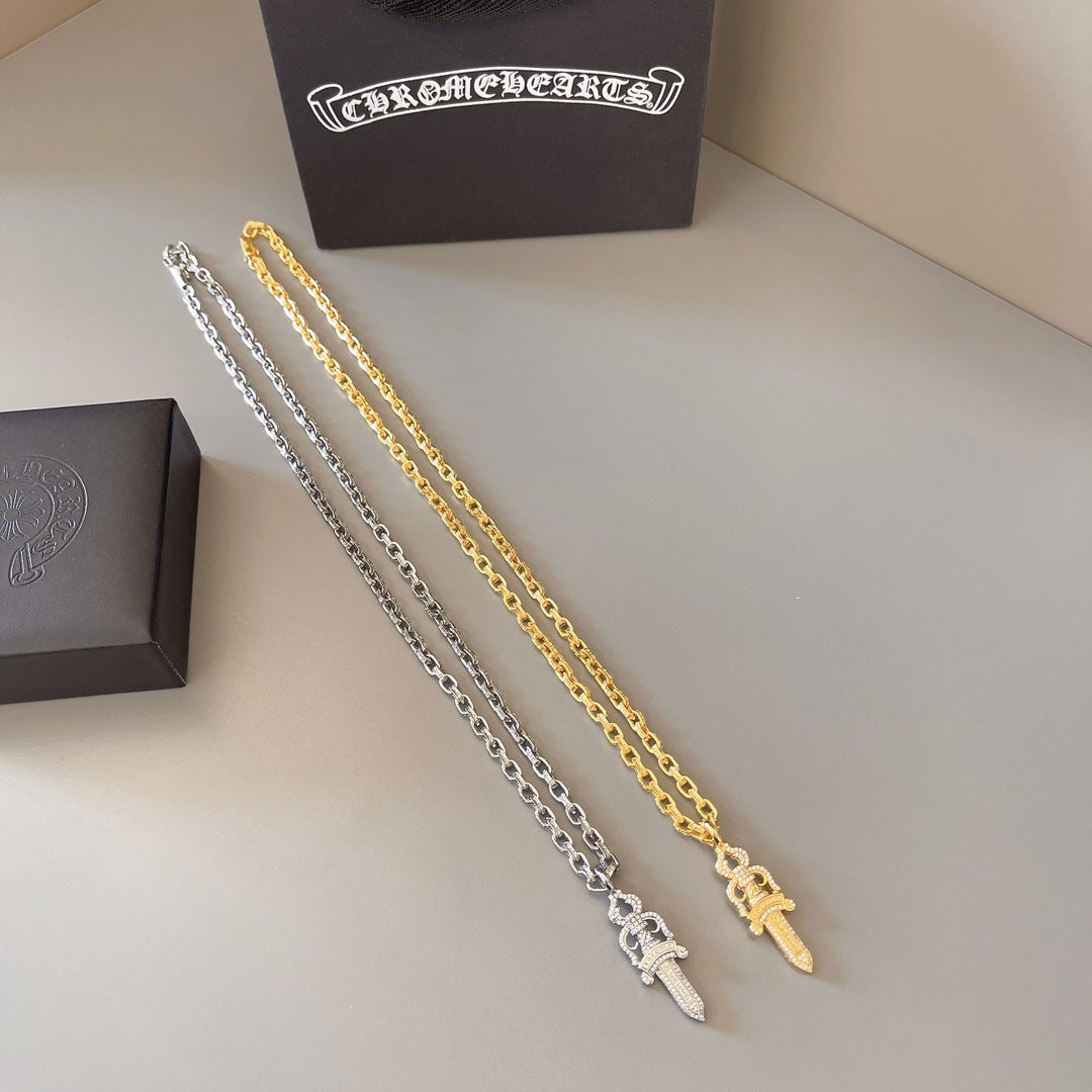 LuxluxHouse Best Quality Accessories Necklace Chrome Hearts