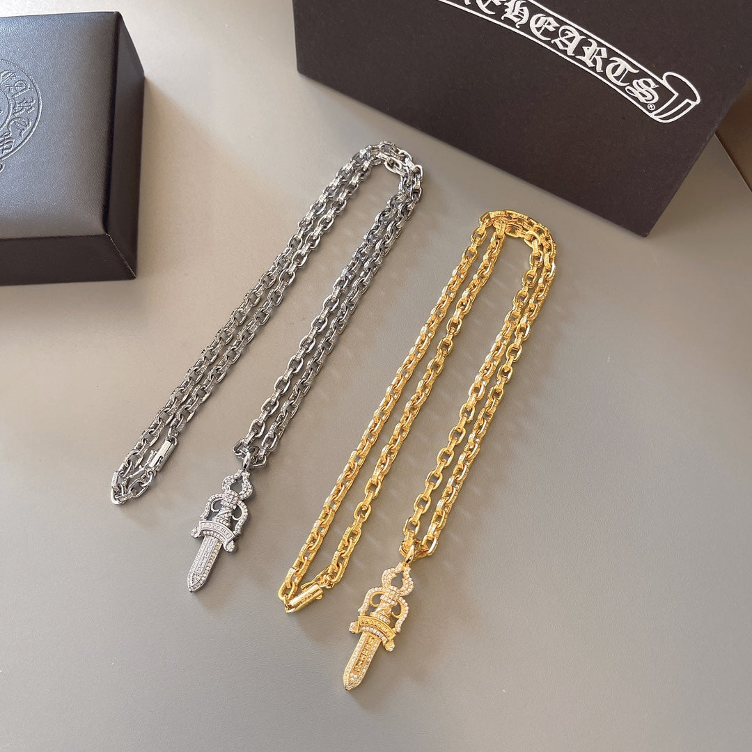 LuxluxHouse Best Quality Accessories Necklace Chrome Hearts