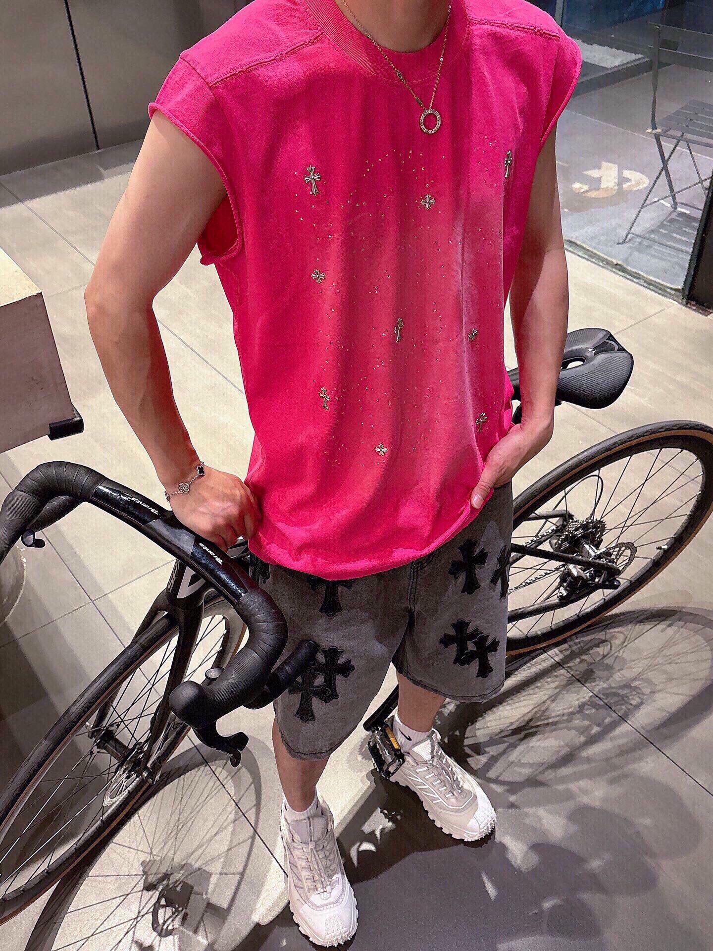 LuxluxHouse Best Quality Clothes Pants Chrome Hearts