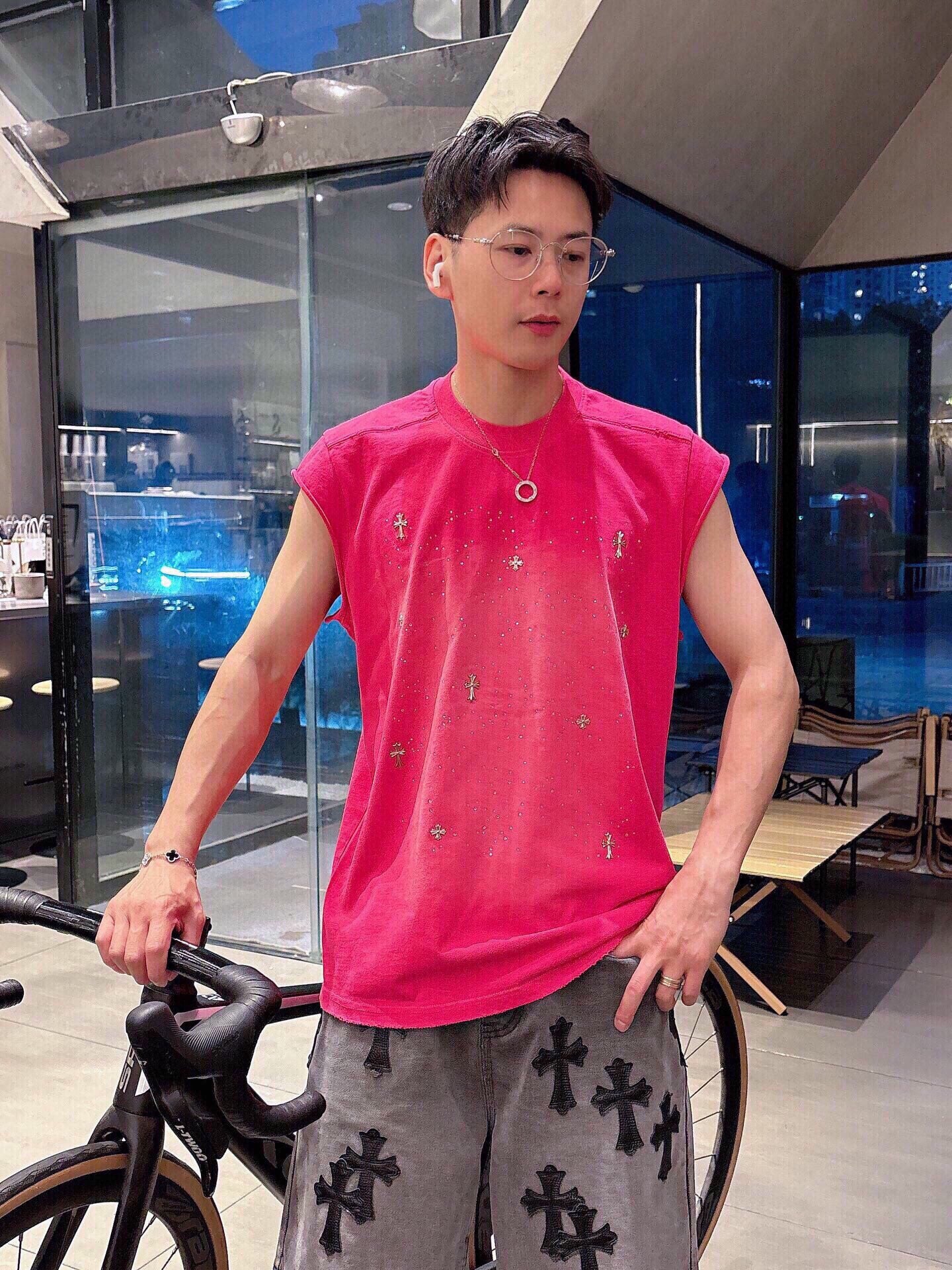LuxluxHouse Best Quality Clothes Pants Chrome Hearts
