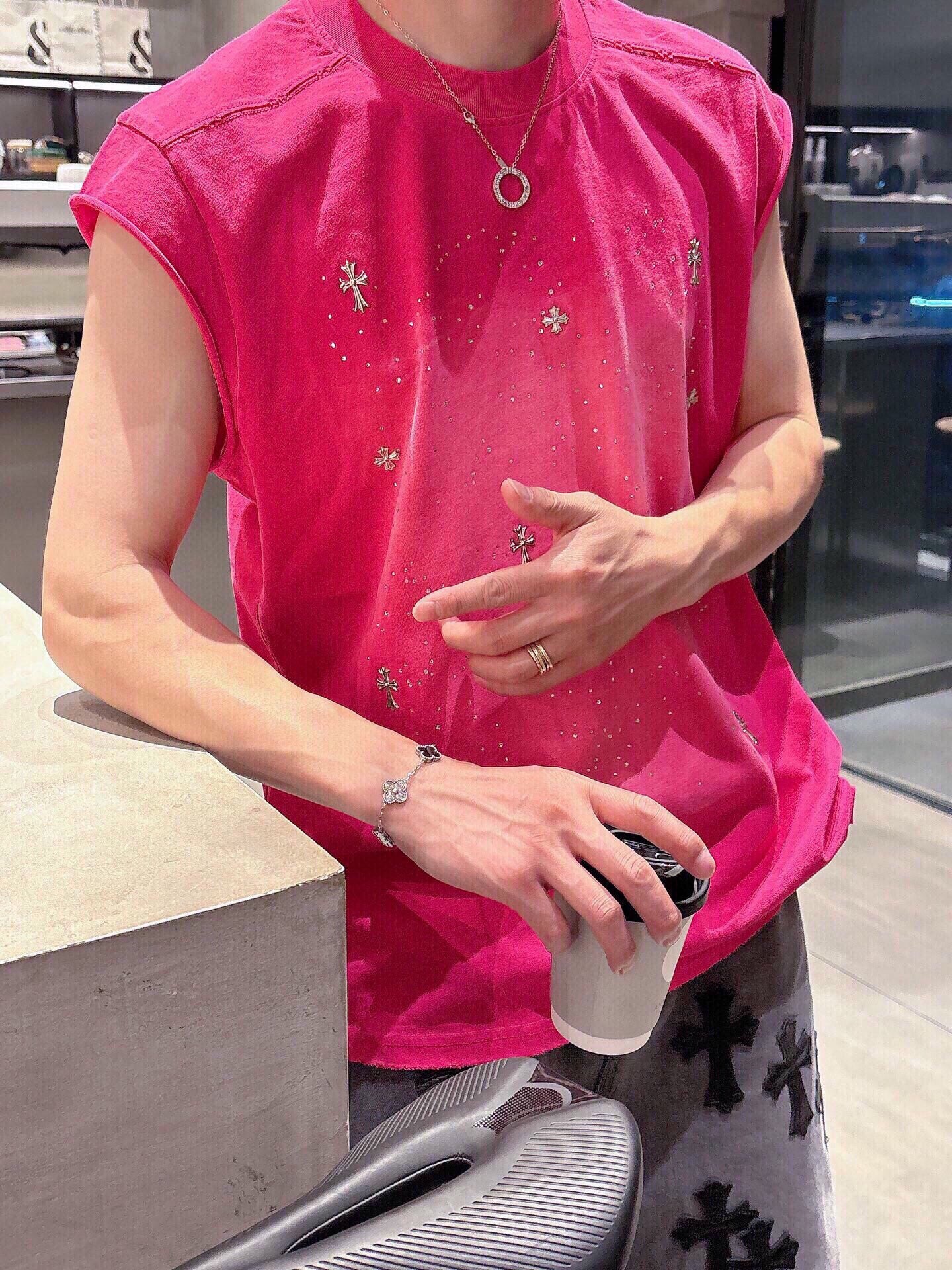 LuxluxHouse Best Quality Clothes Pants Chrome Hearts