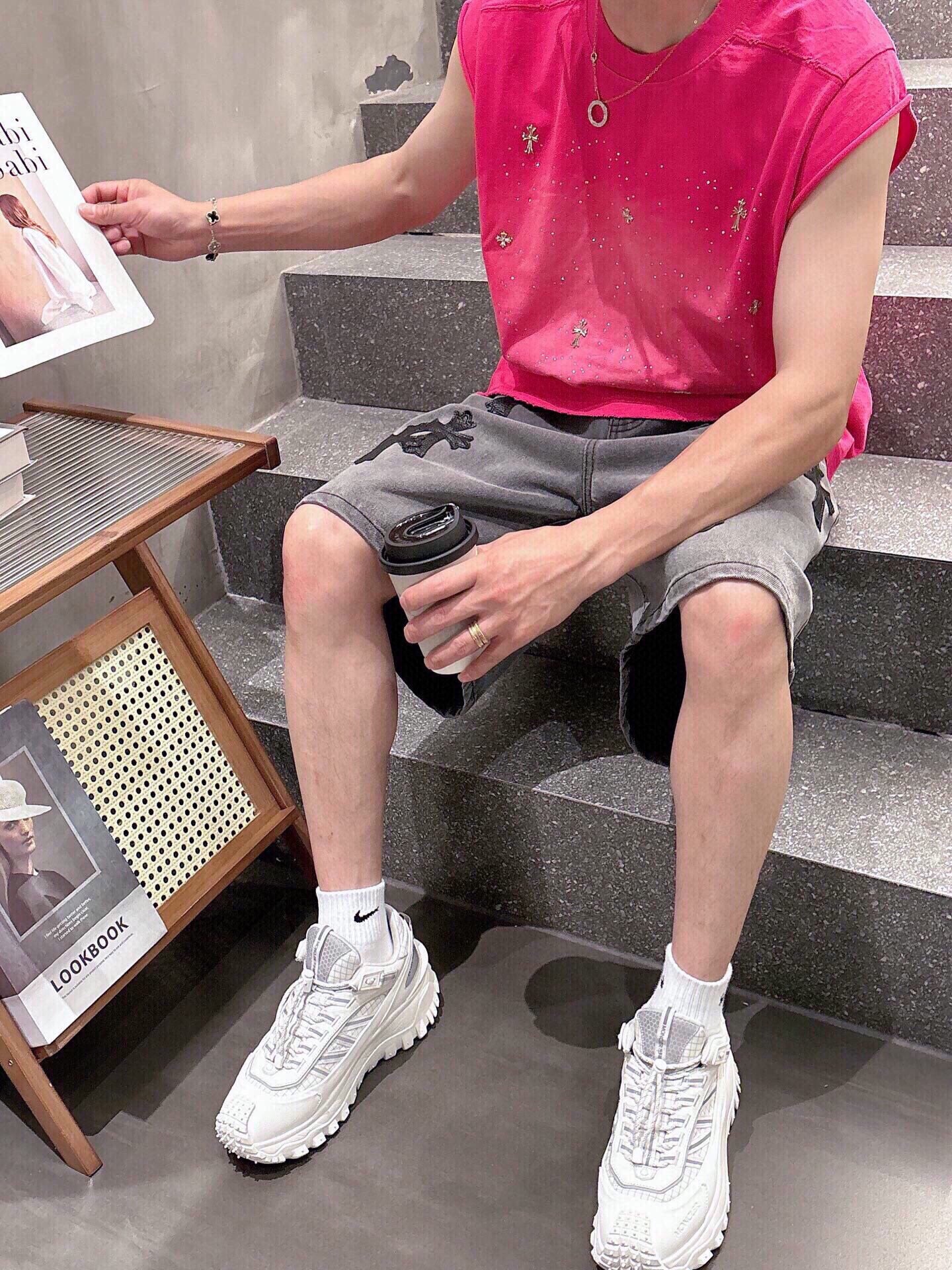 LuxluxHouse Best Quality Clothes Pants Chrome Hearts