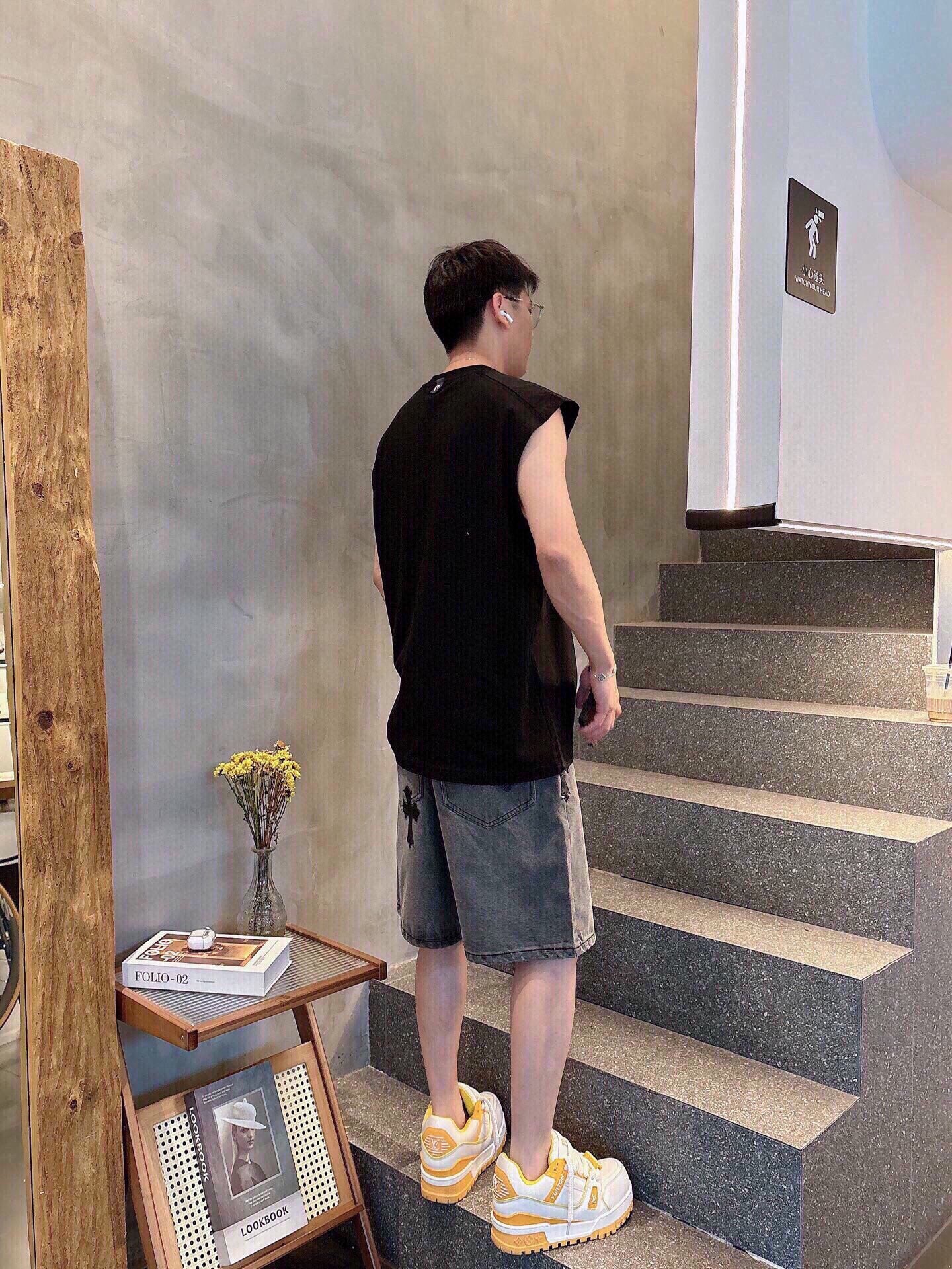 LuxluxHouse Best Quality Clothes Pants Chrome Hearts