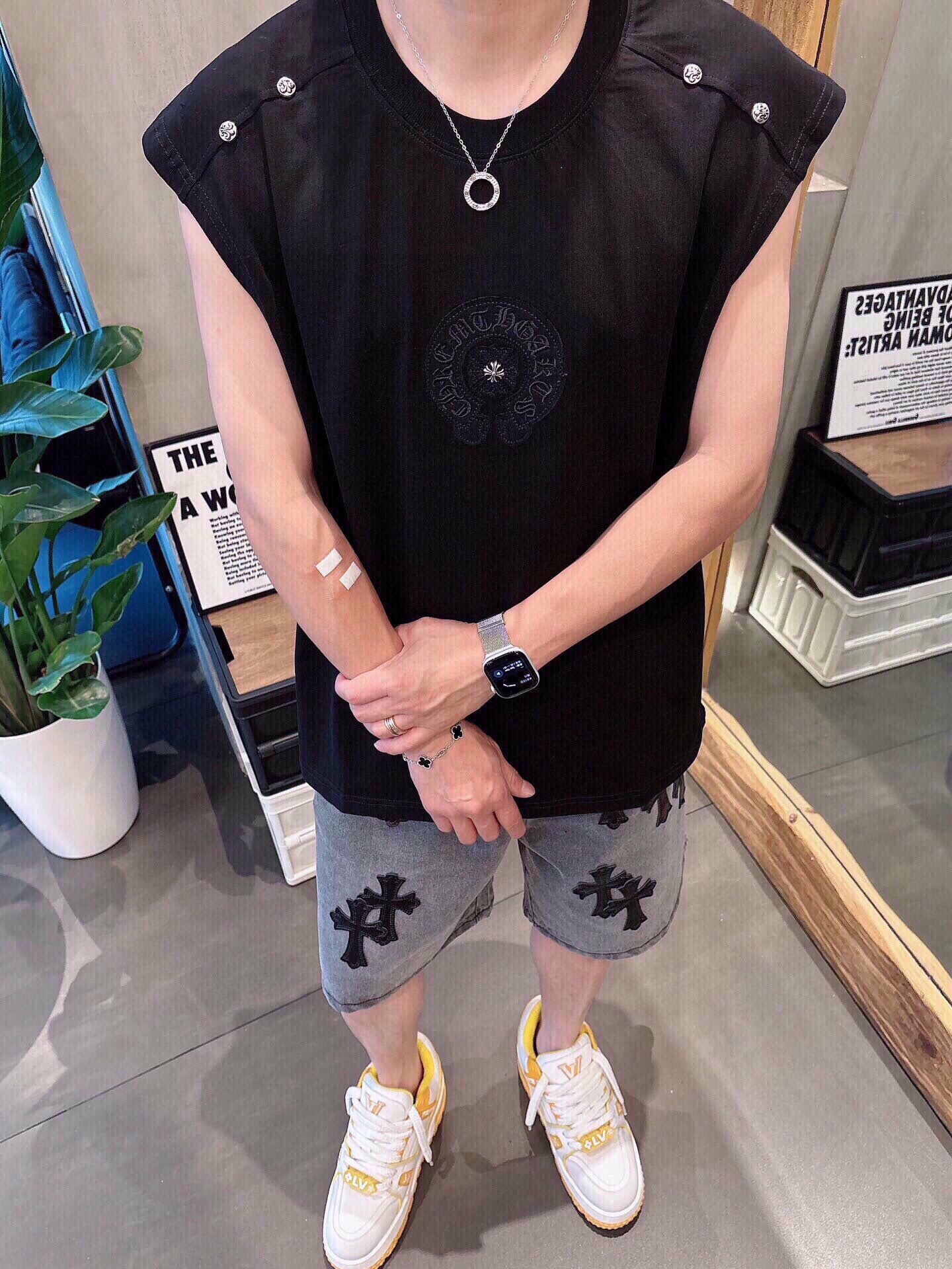 LuxluxHouse Best Quality Clothes Pants Chrome Hearts