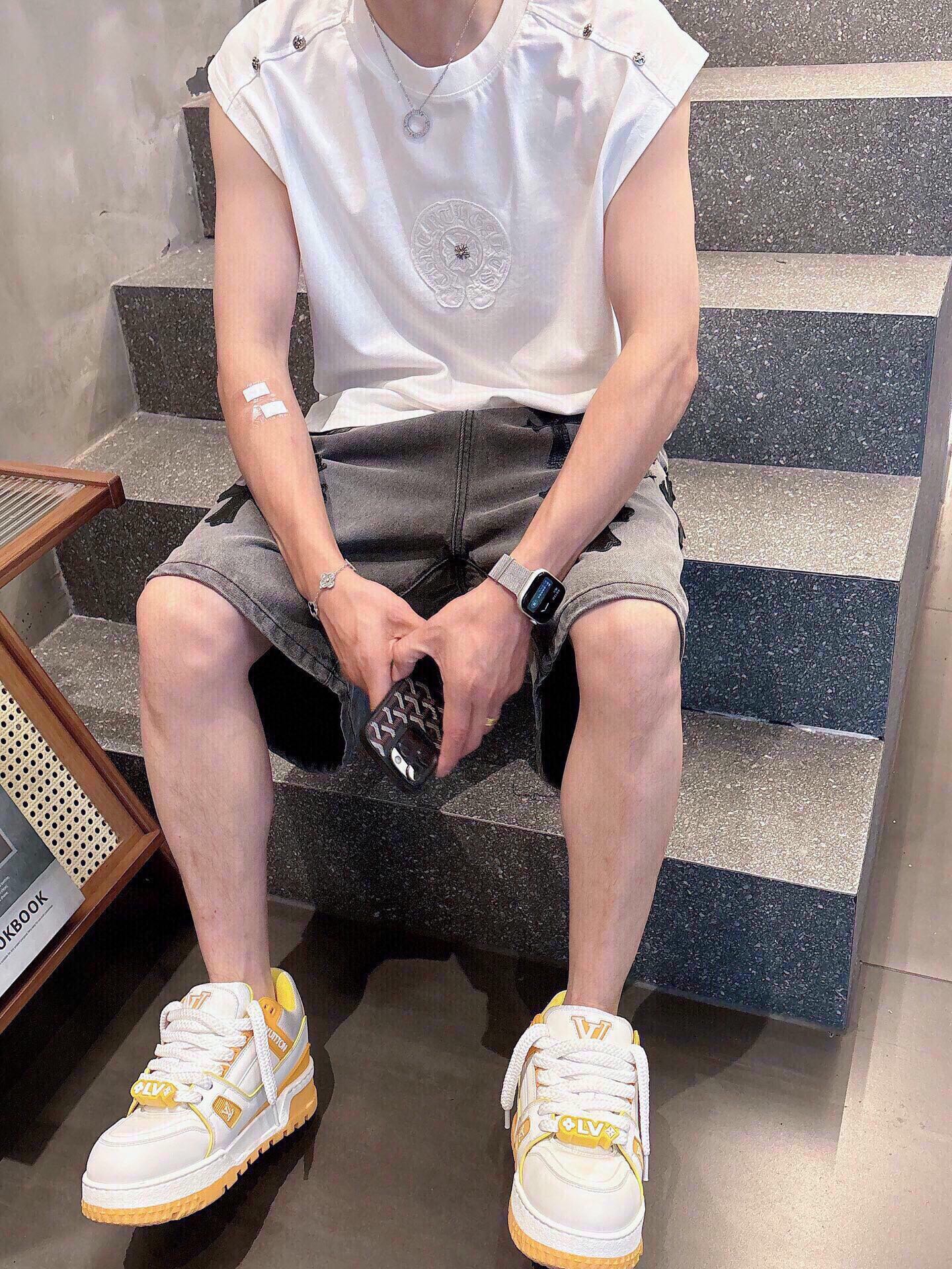 LuxluxHouse Best Quality Clothes Pants Chrome Hearts