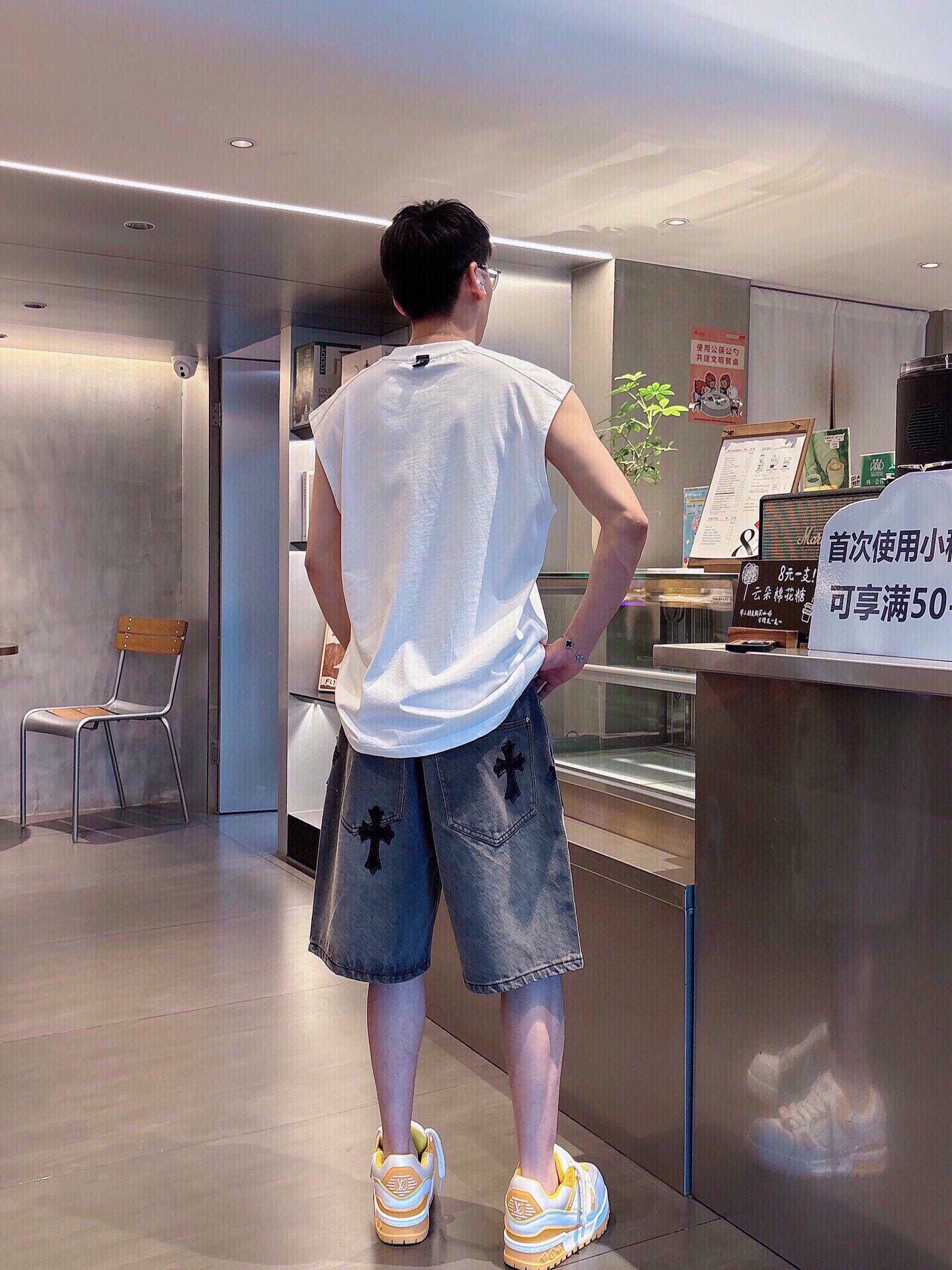 LuxluxHouse Best Quality Clothes Pants Chrome Hearts