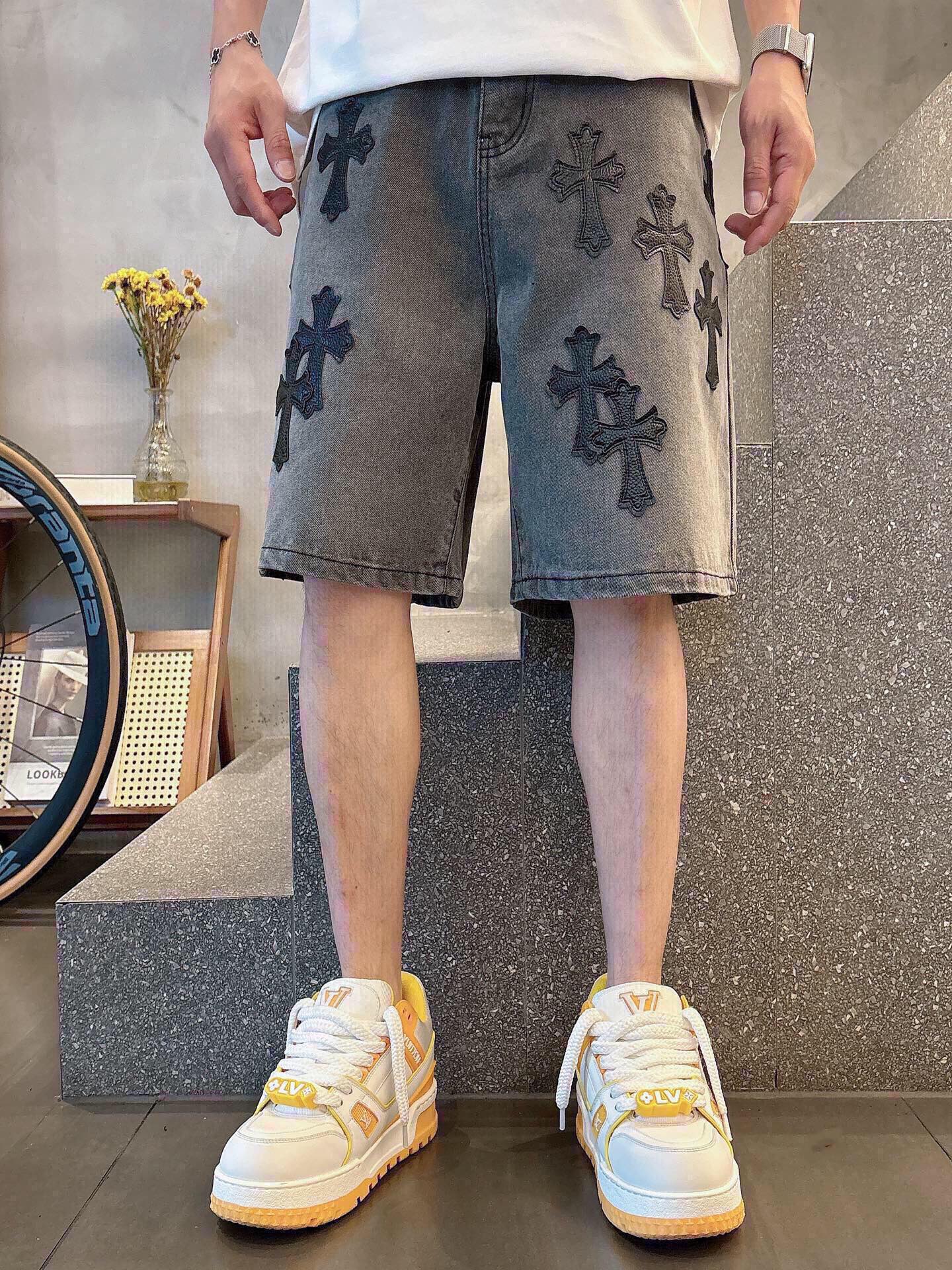 LuxluxHouse Best Quality Clothes Pants Chrome Hearts