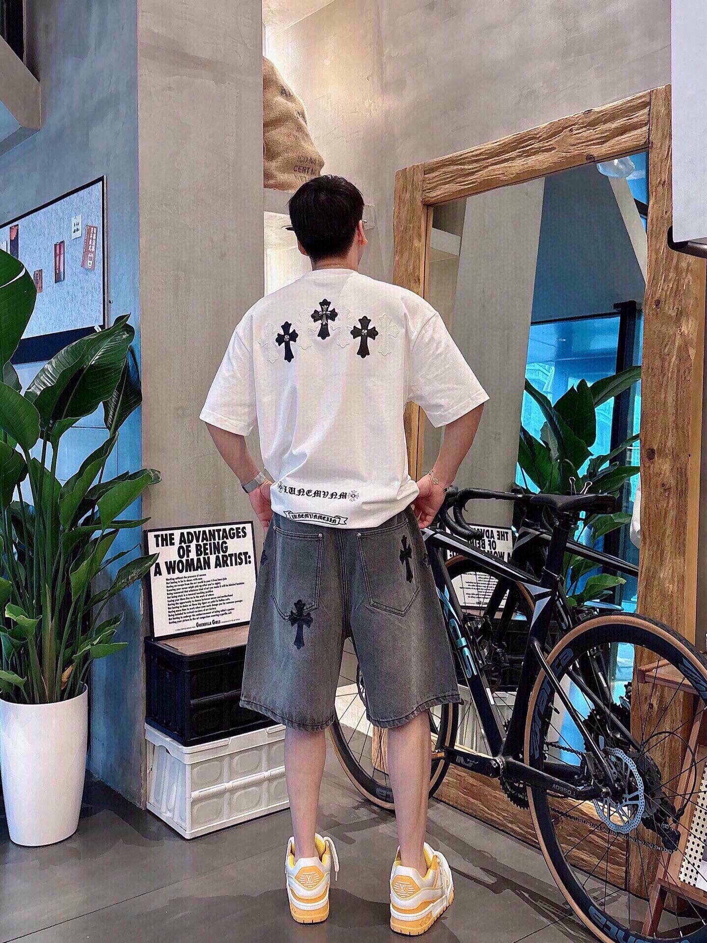 LuxluxHouse Best Quality Clothes Pants Chrome Hearts