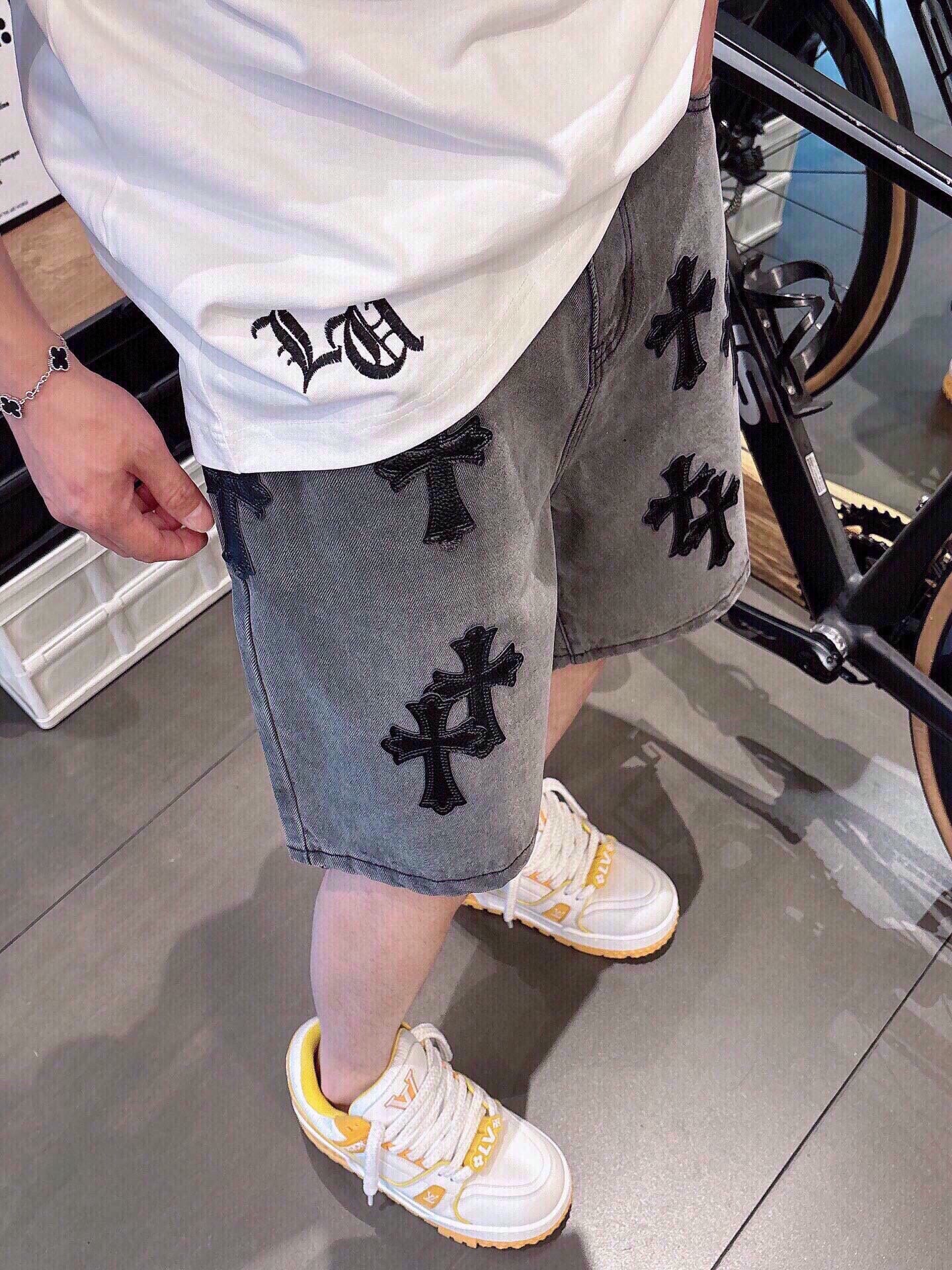 LuxluxHouse Best Quality Clothes Pants Chrome Hearts