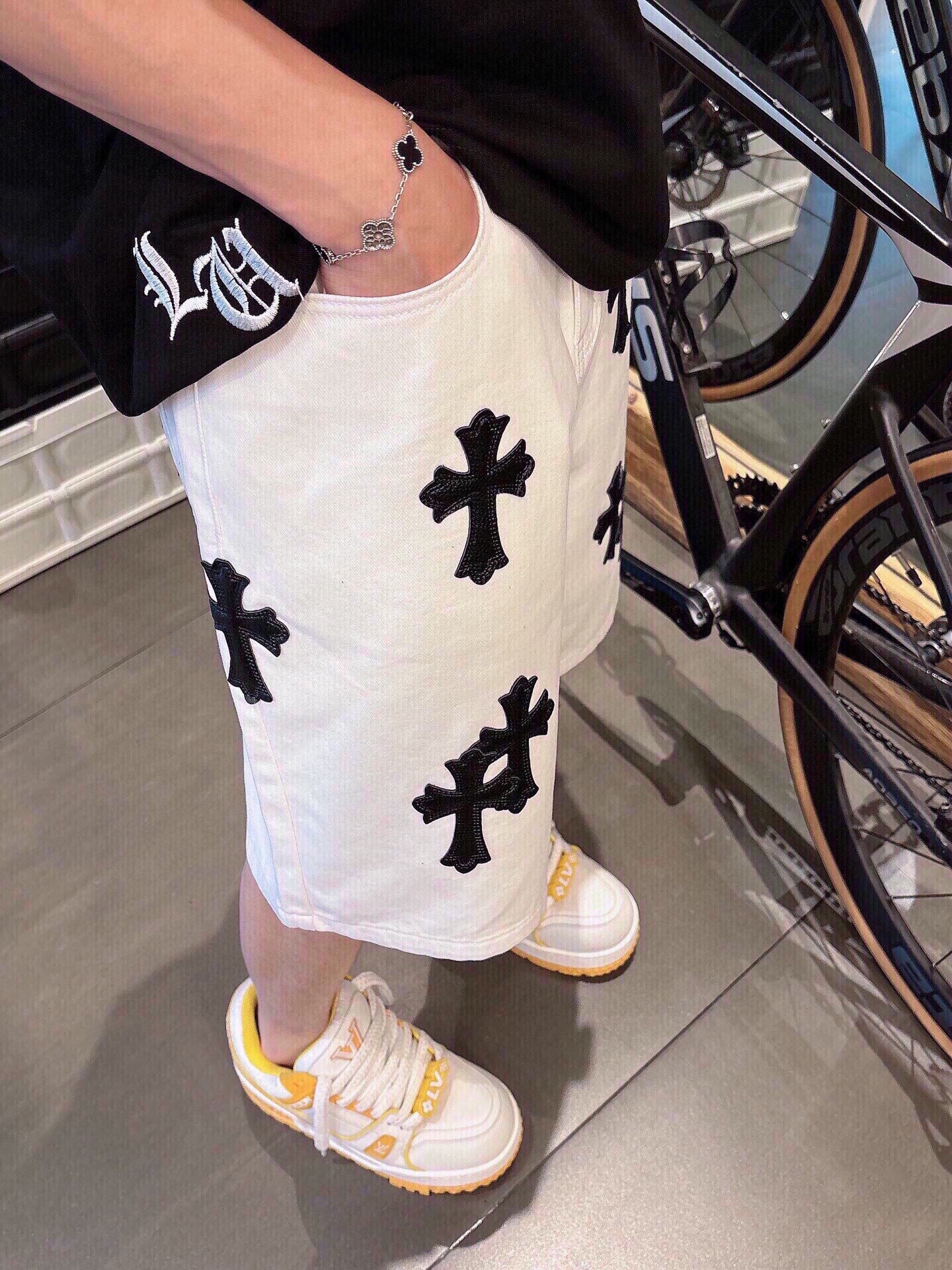 LuxluxHouse Best Quality Clothes Pants Chrome Hearts