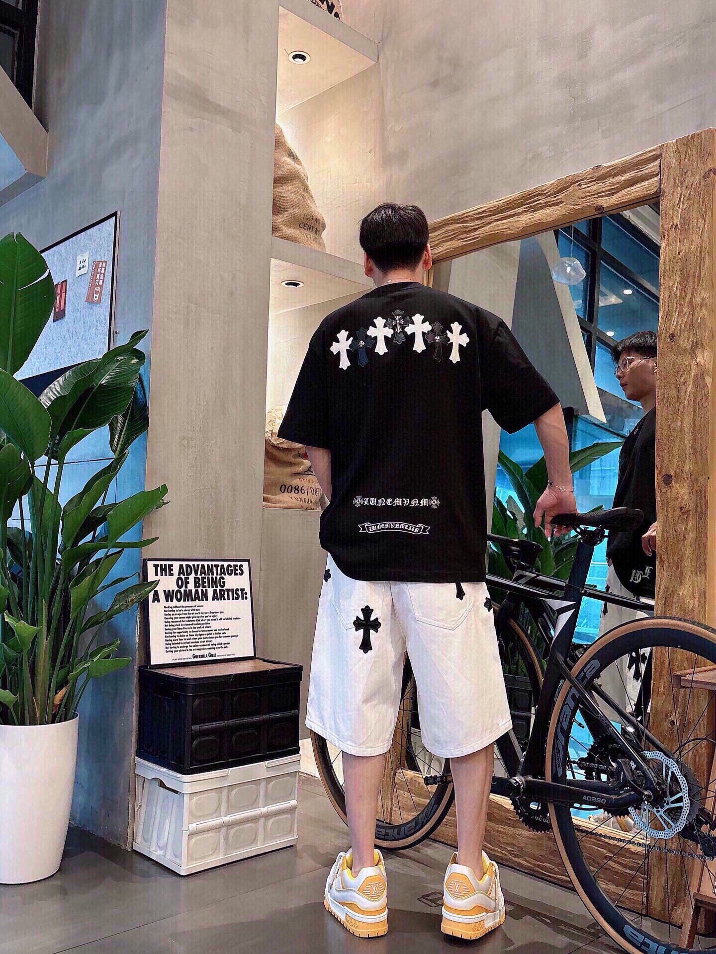 LuxluxHouse Best Quality Clothes Pants Chrome Hearts