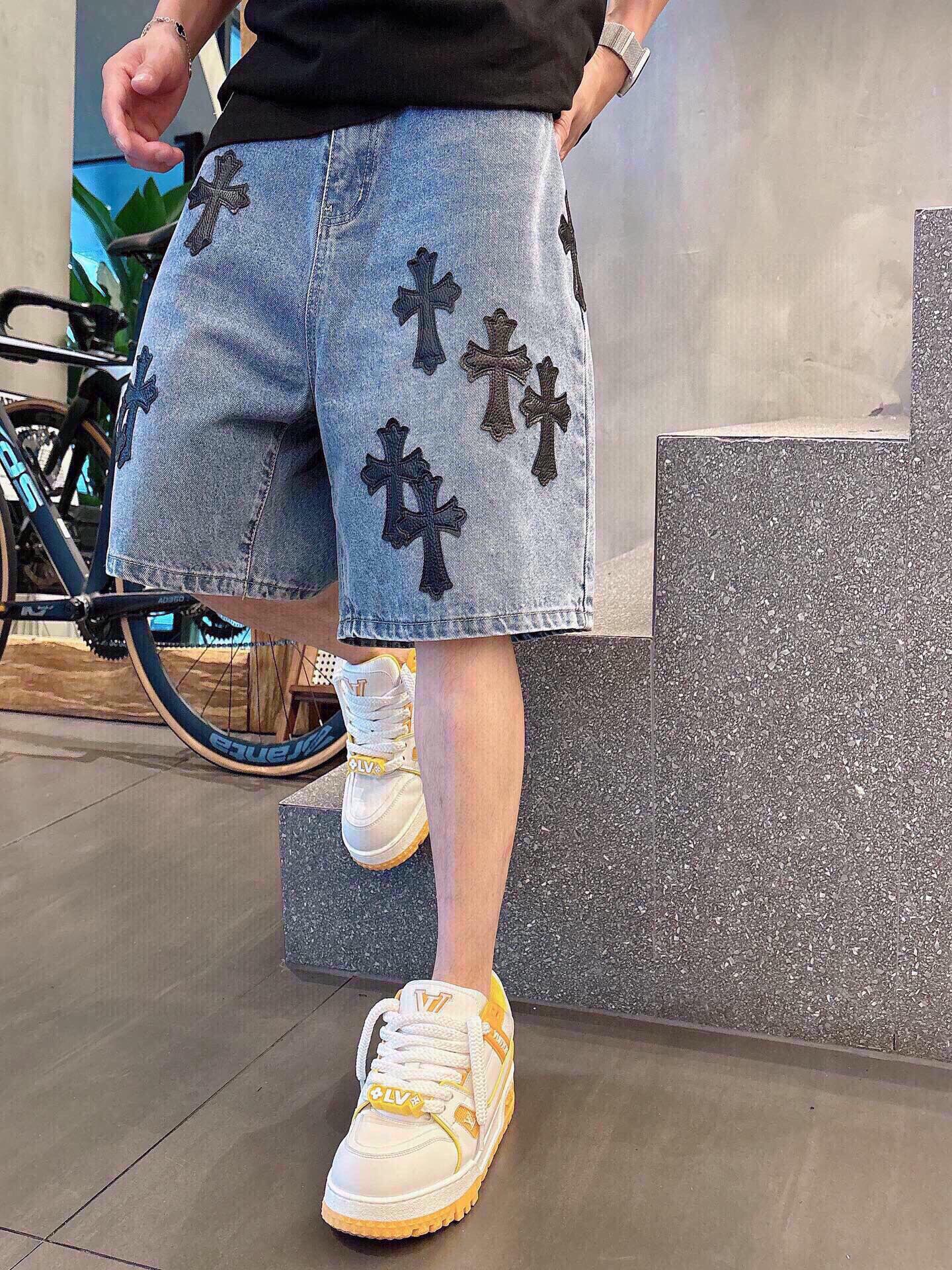 LuxluxHouse Best Quality Clothes Pants Chrome Hearts
