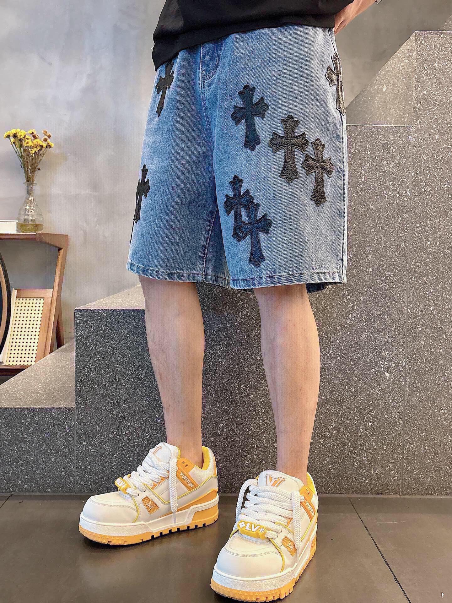 LuxluxHouse Best Quality Clothes Pants Chrome Hearts