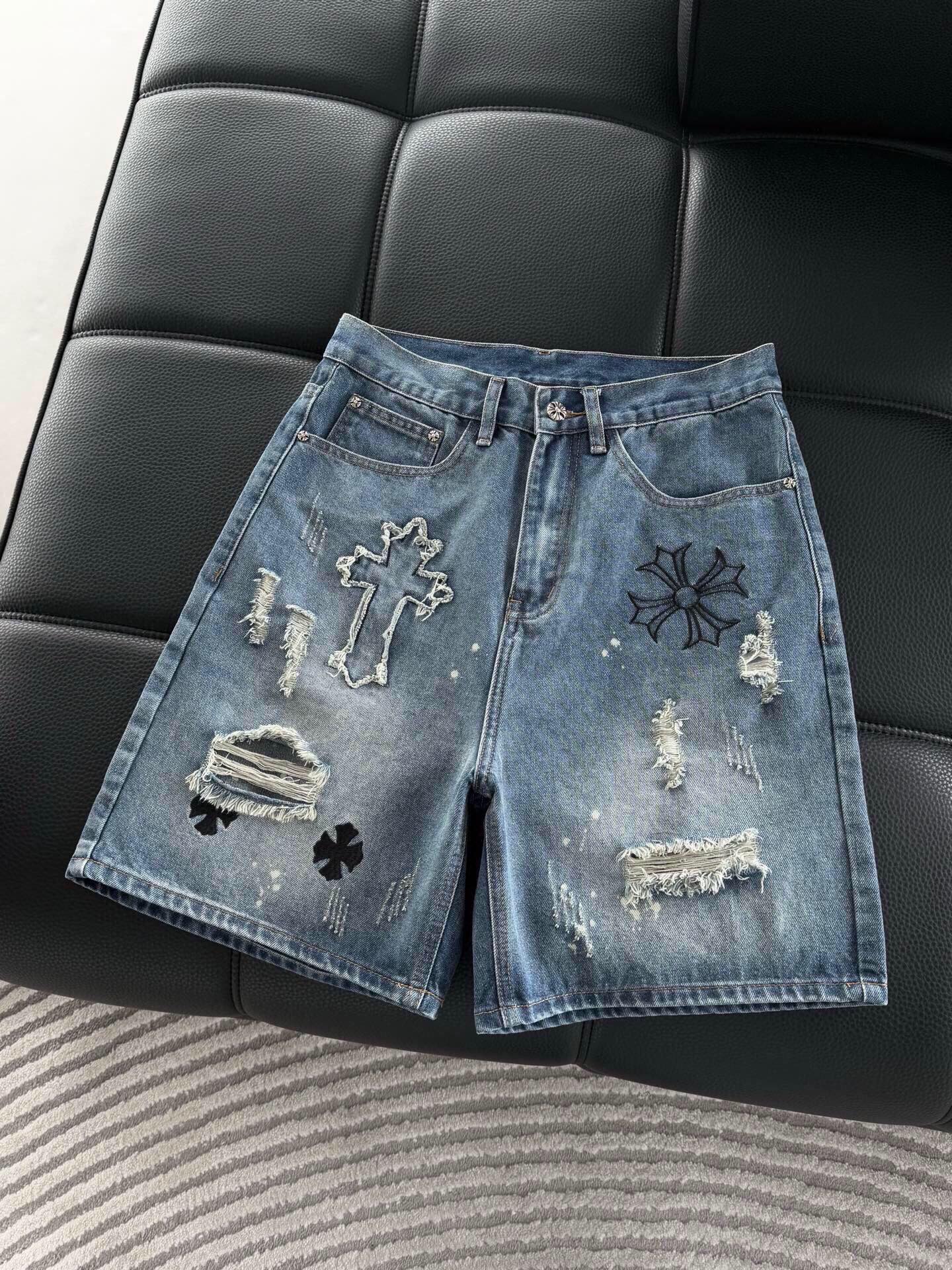 LuxluxHouse Best Quality Clothes Pants Chrome Hearts