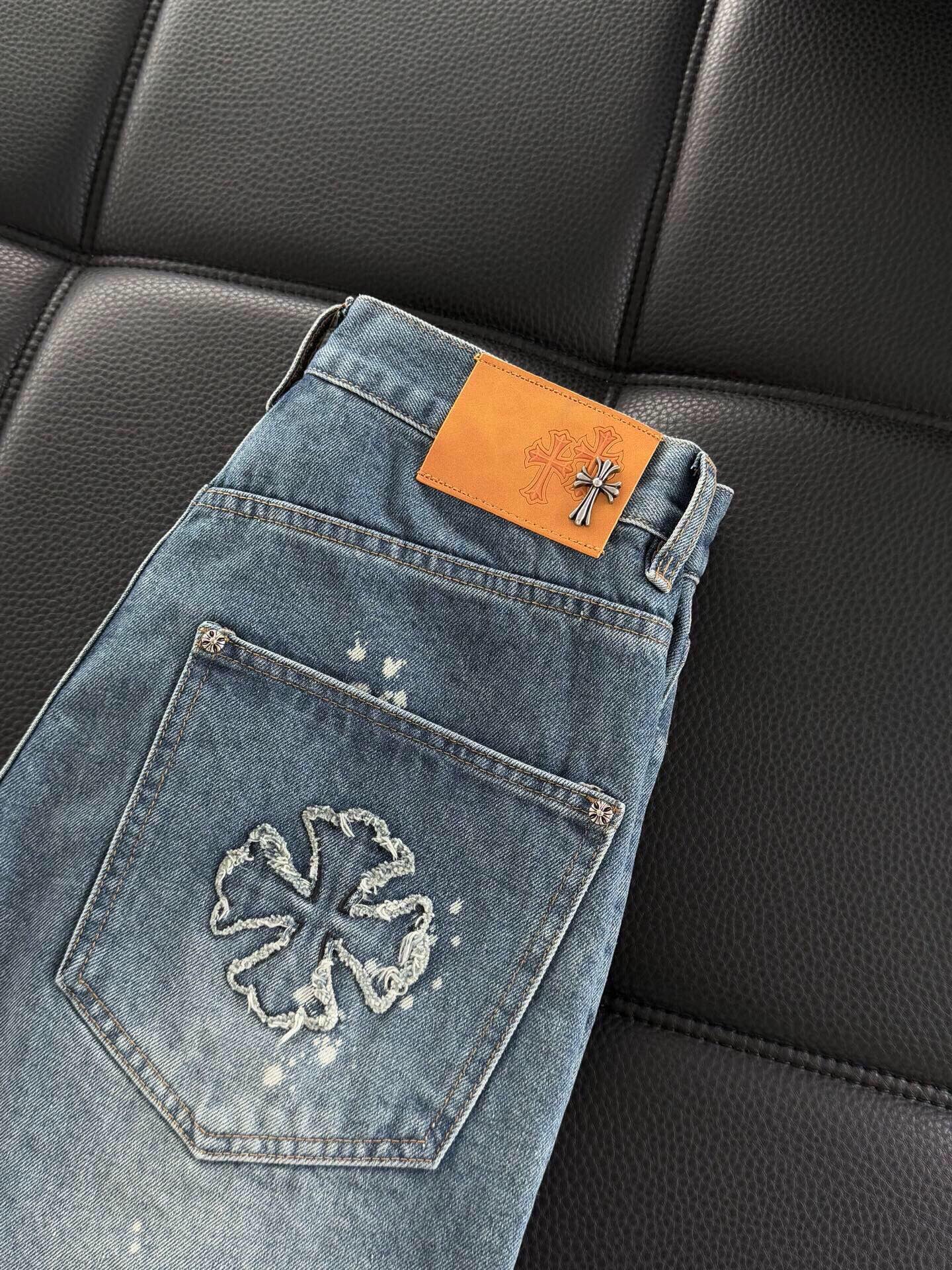 LuxluxHouse Best Quality Clothes Pants Chrome Hearts
