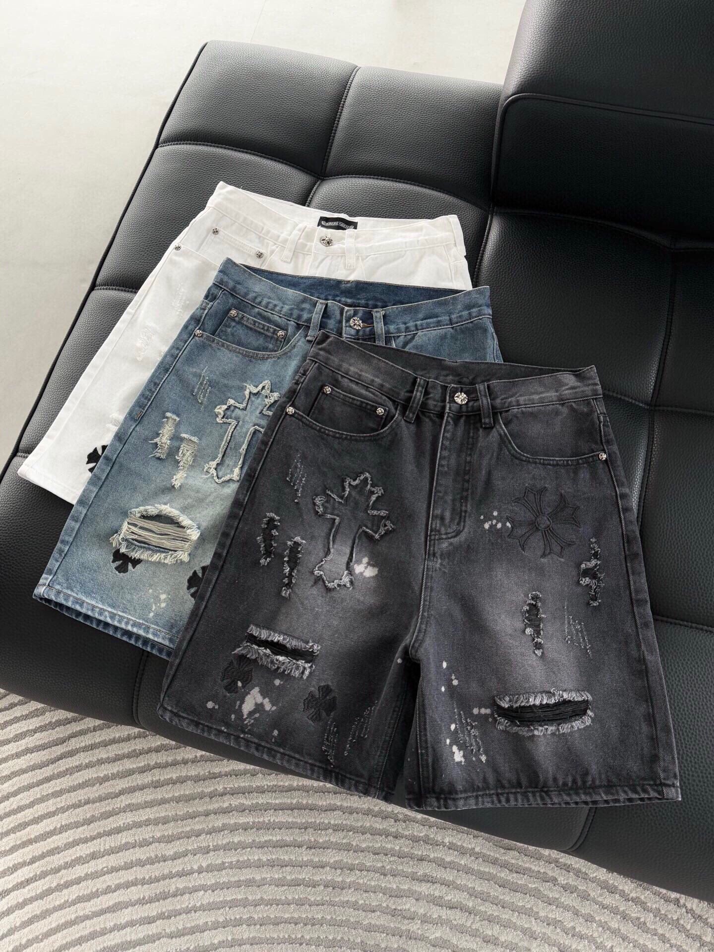 LuxluxHouse Best Quality Clothes Pants Chrome Hearts