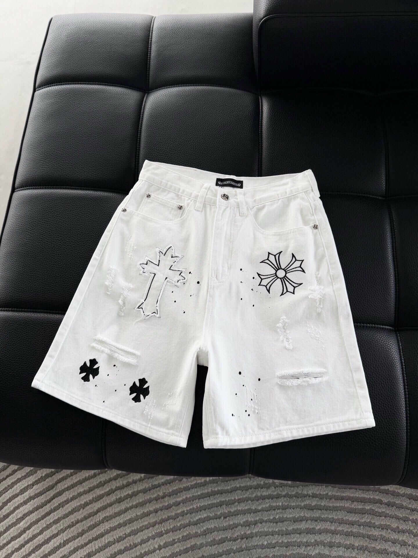 LuxluxHouse Best Quality Clothes Pants Chrome Hearts