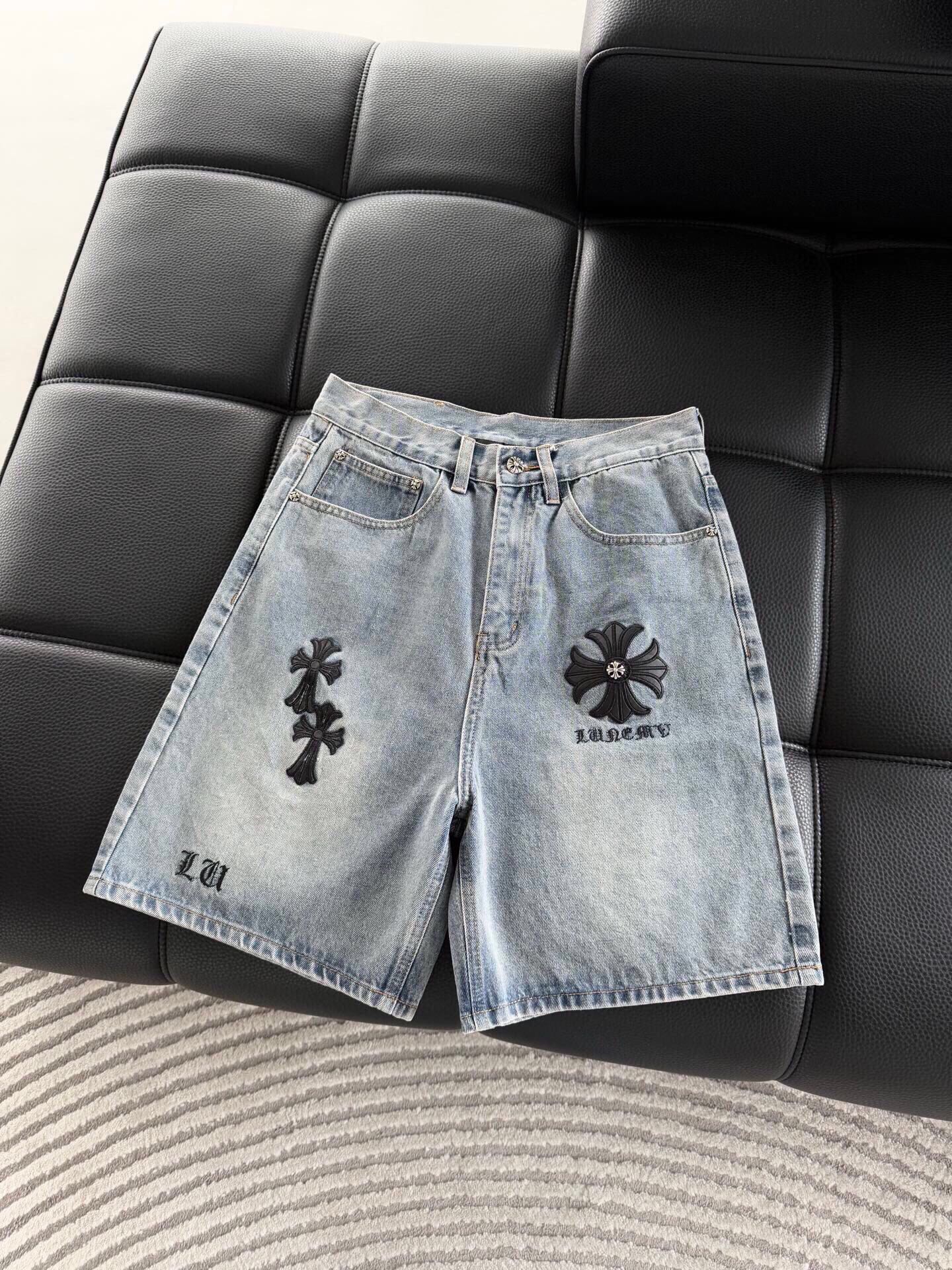 LuxluxHouse Best Quality Clothes Pants Chrome Hearts