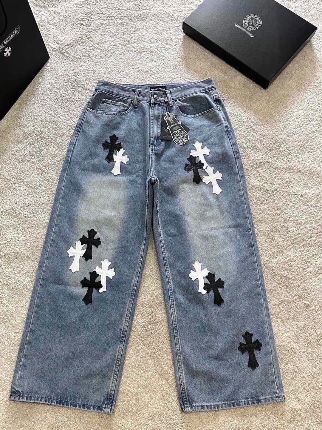 LuxluxHouse Best Quality Clothes Pants Chrome Hearts