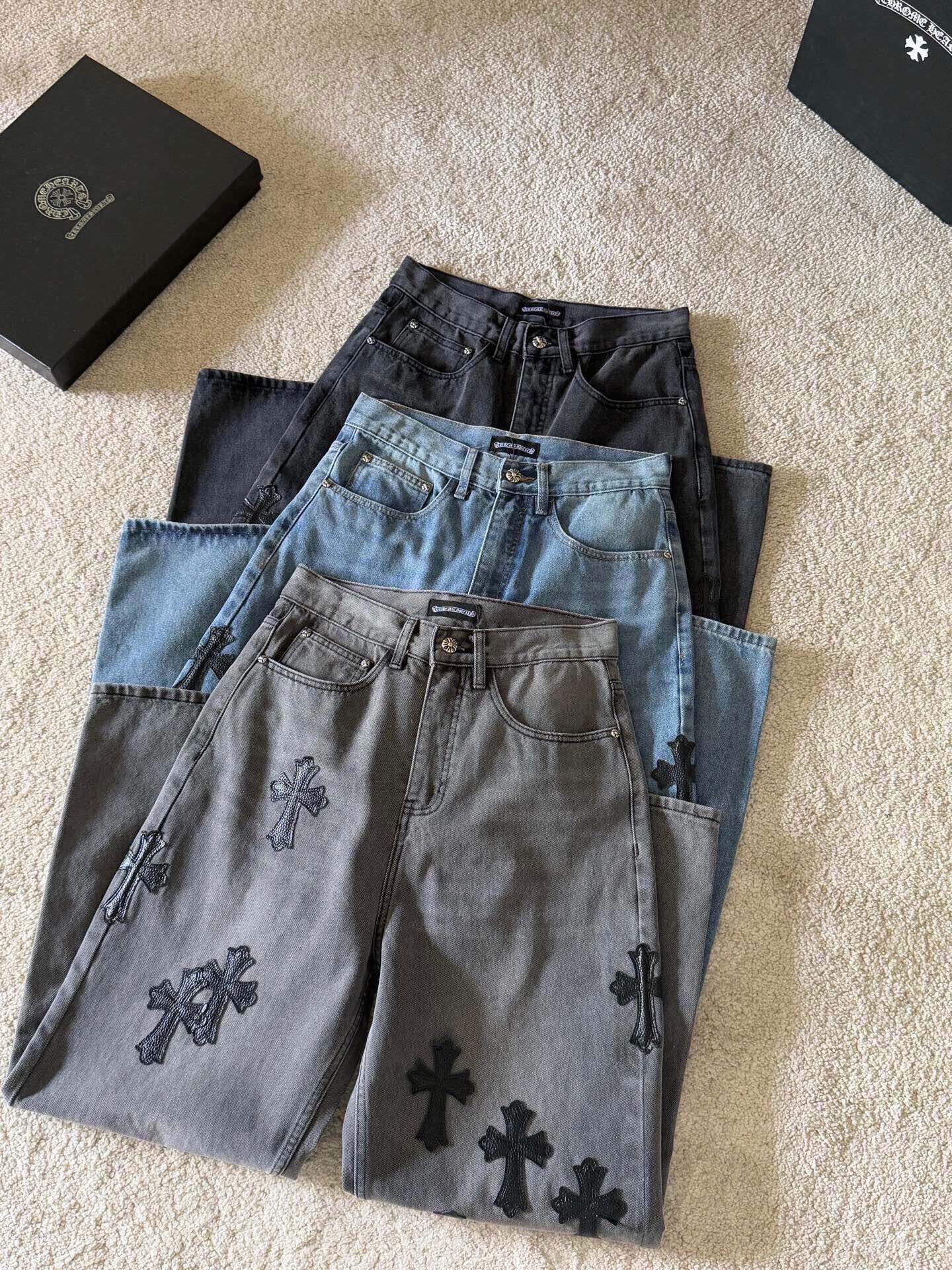 LuxluxHouse Best Quality Clothes Pants Chrome Hearts