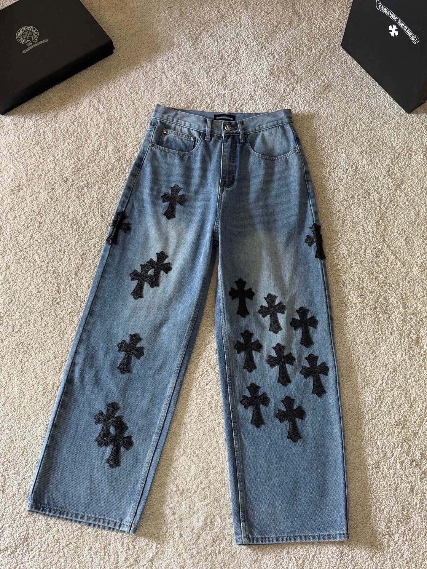 LuxluxHouse Best Quality Clothes Pants Chrome Hearts