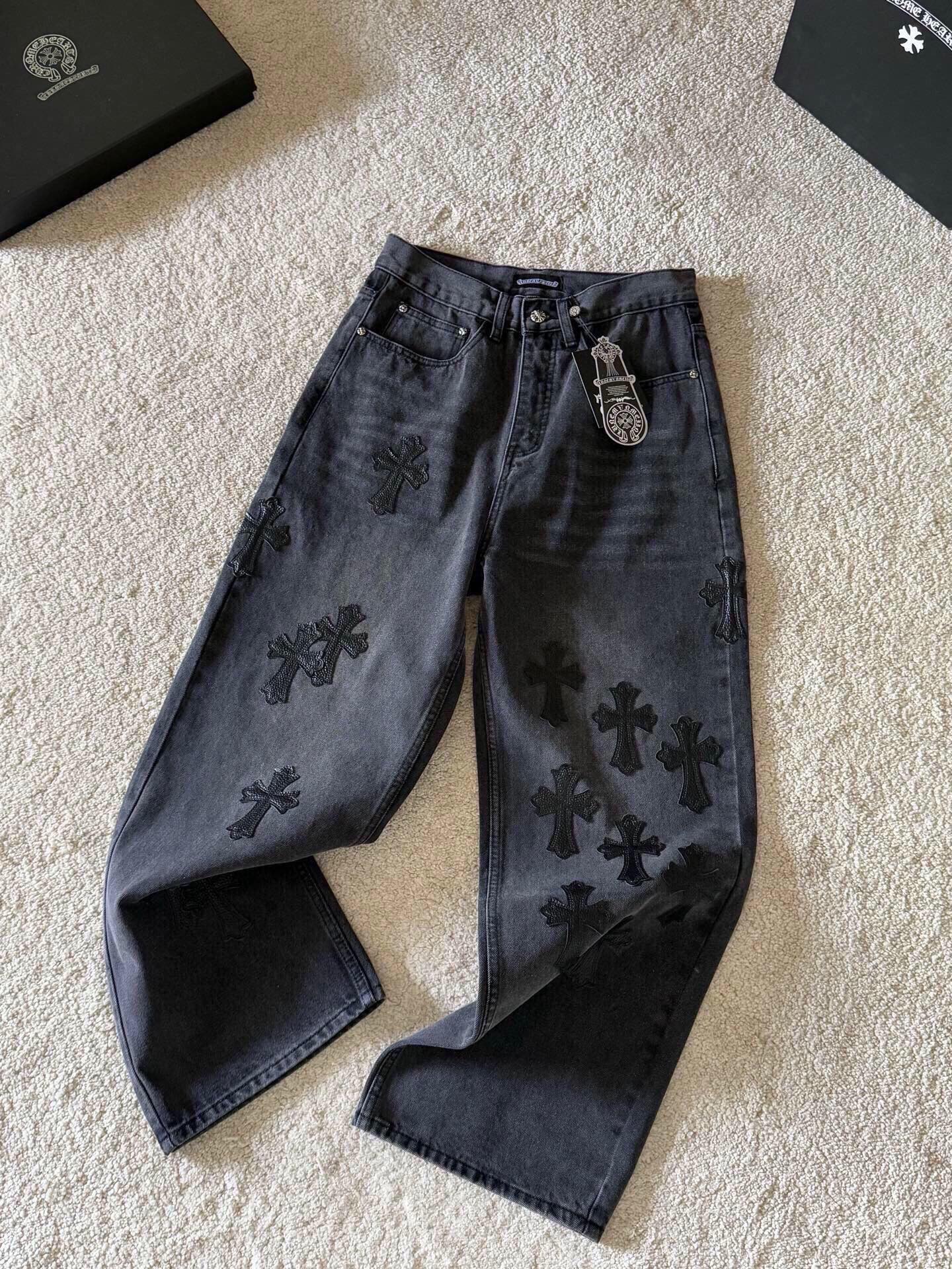 LuxluxHouse Best Quality Clothes Pants Chrome Hearts