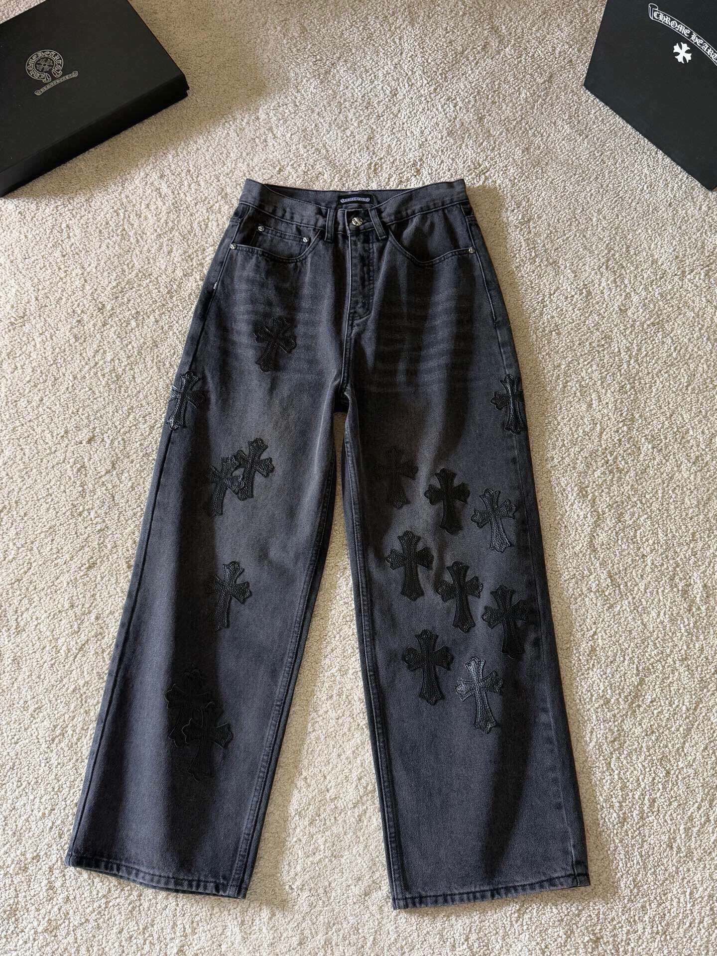 LuxluxHouse Best Quality Clothes Pants Chrome Hearts