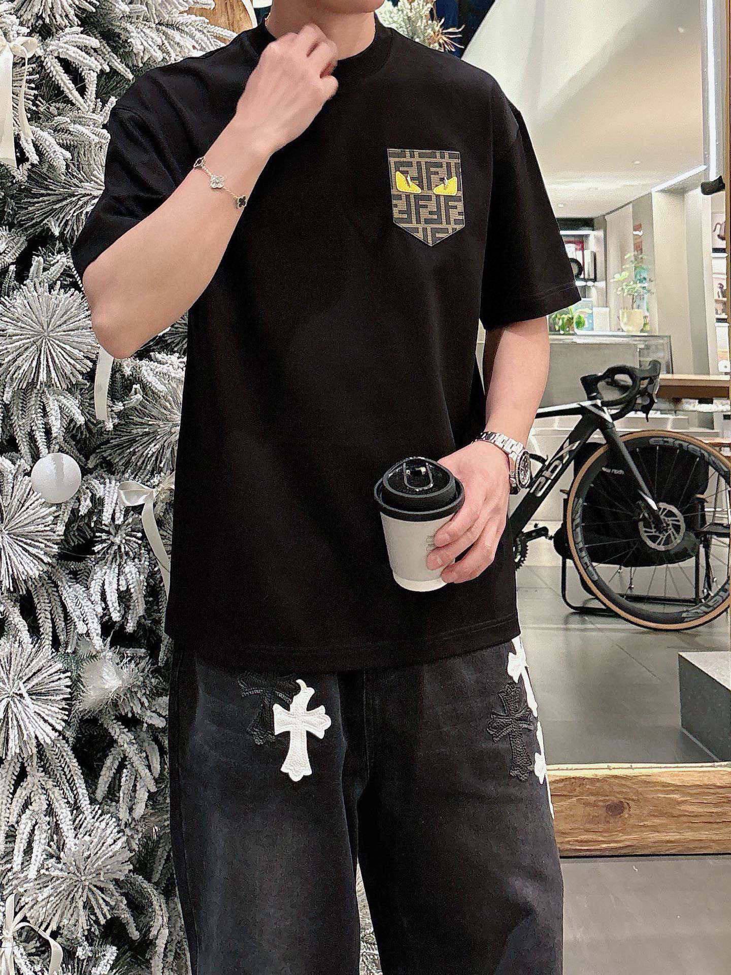 LuxluxHouse Best Quality Clothes Fendi T-shirt