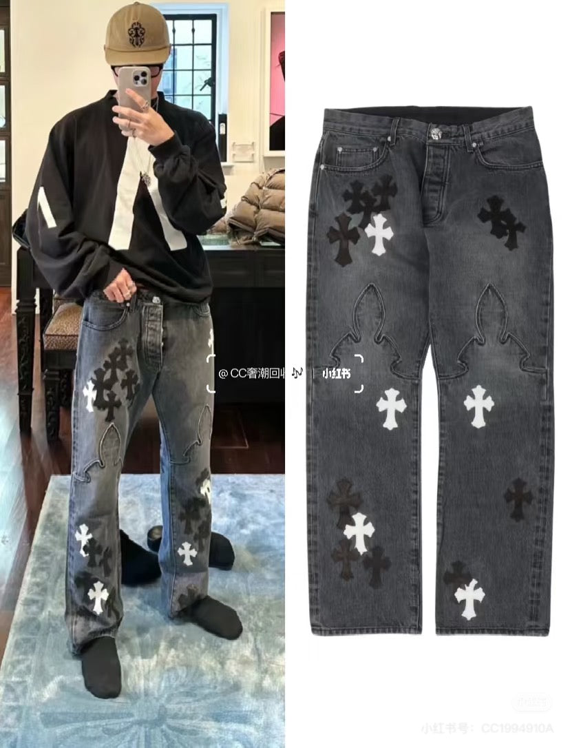 LuxluxHouse Best Quality Clothes Pants Chrome Hearts