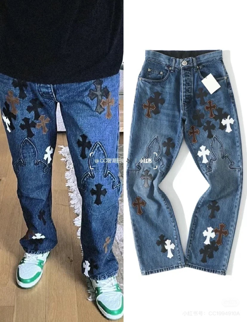 LuxluxHouse Best Quality Clothes Pants Chrome Hearts