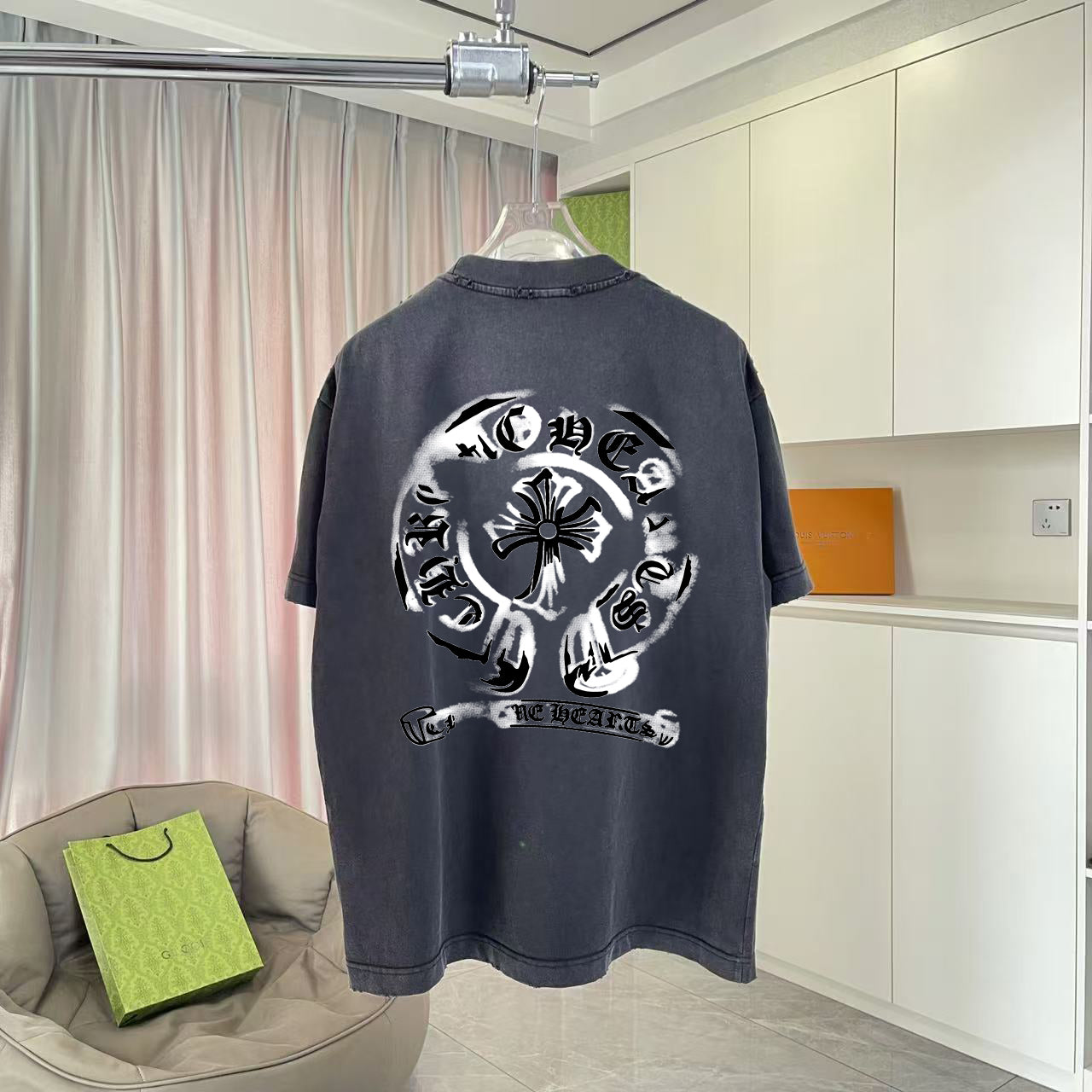 LuxluxHouse Best Quality Clothes Chrome Hearts T-shirt