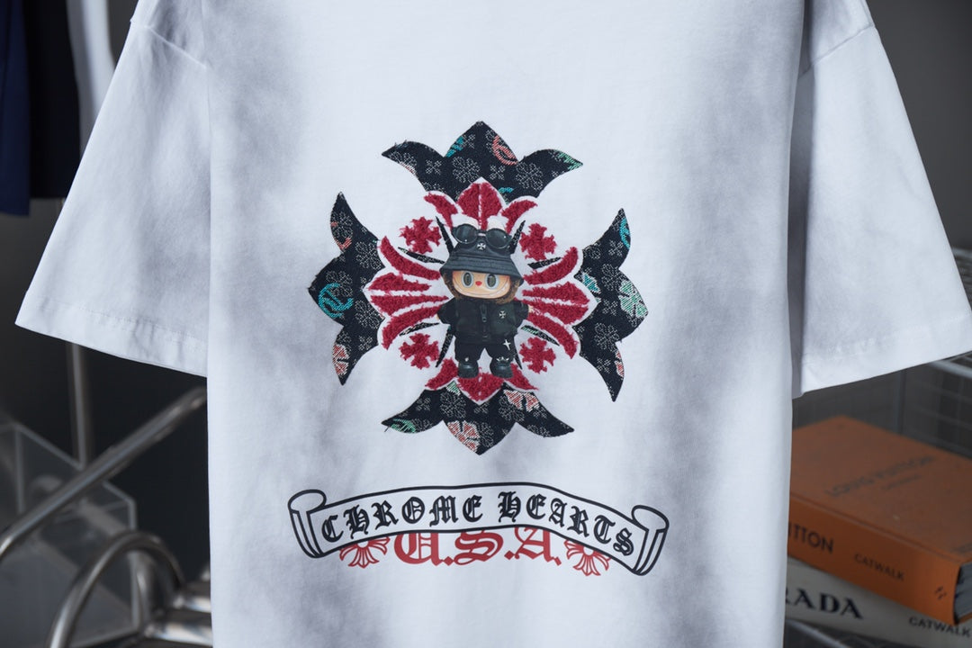 LuxluxHouse Best Quality Clothes Chrome Hearts T-shirt