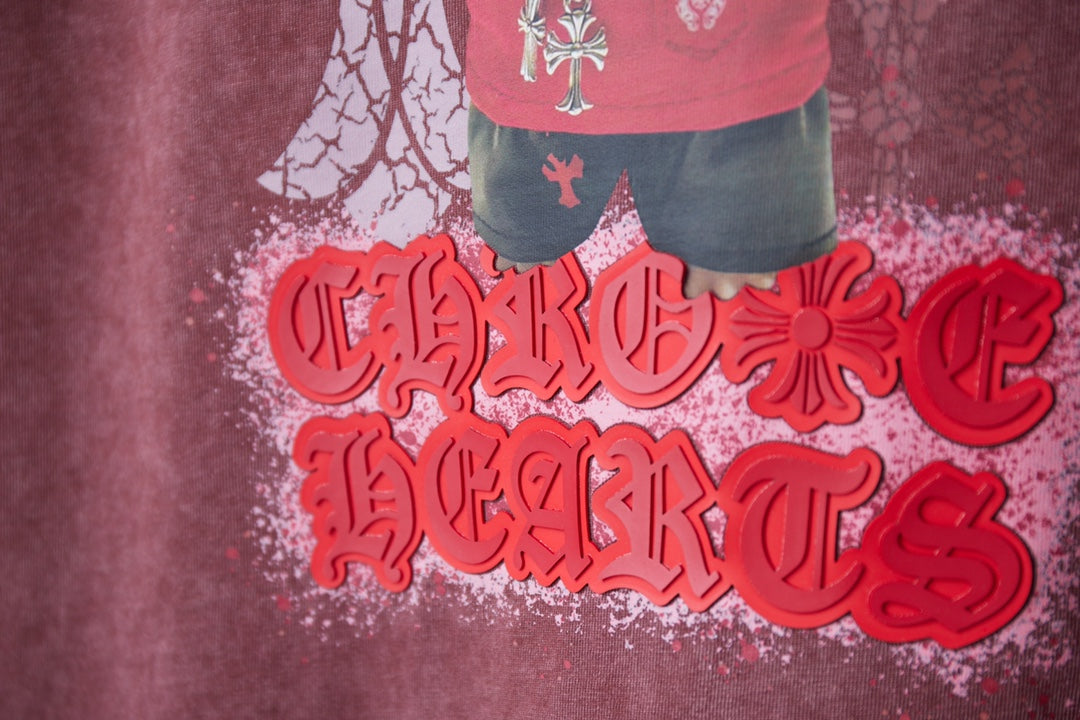 LuxluxHouse Best Quality Clothes Chrome Hearts T-shirt