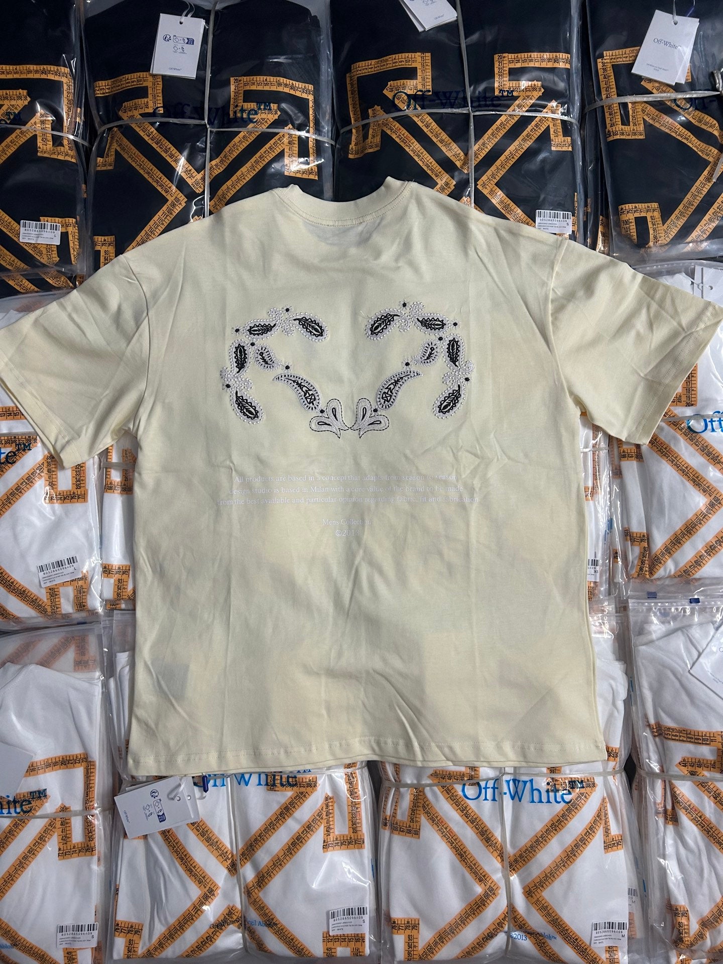 LuxluxHouse Best Quality Clothes Off White T-shirt